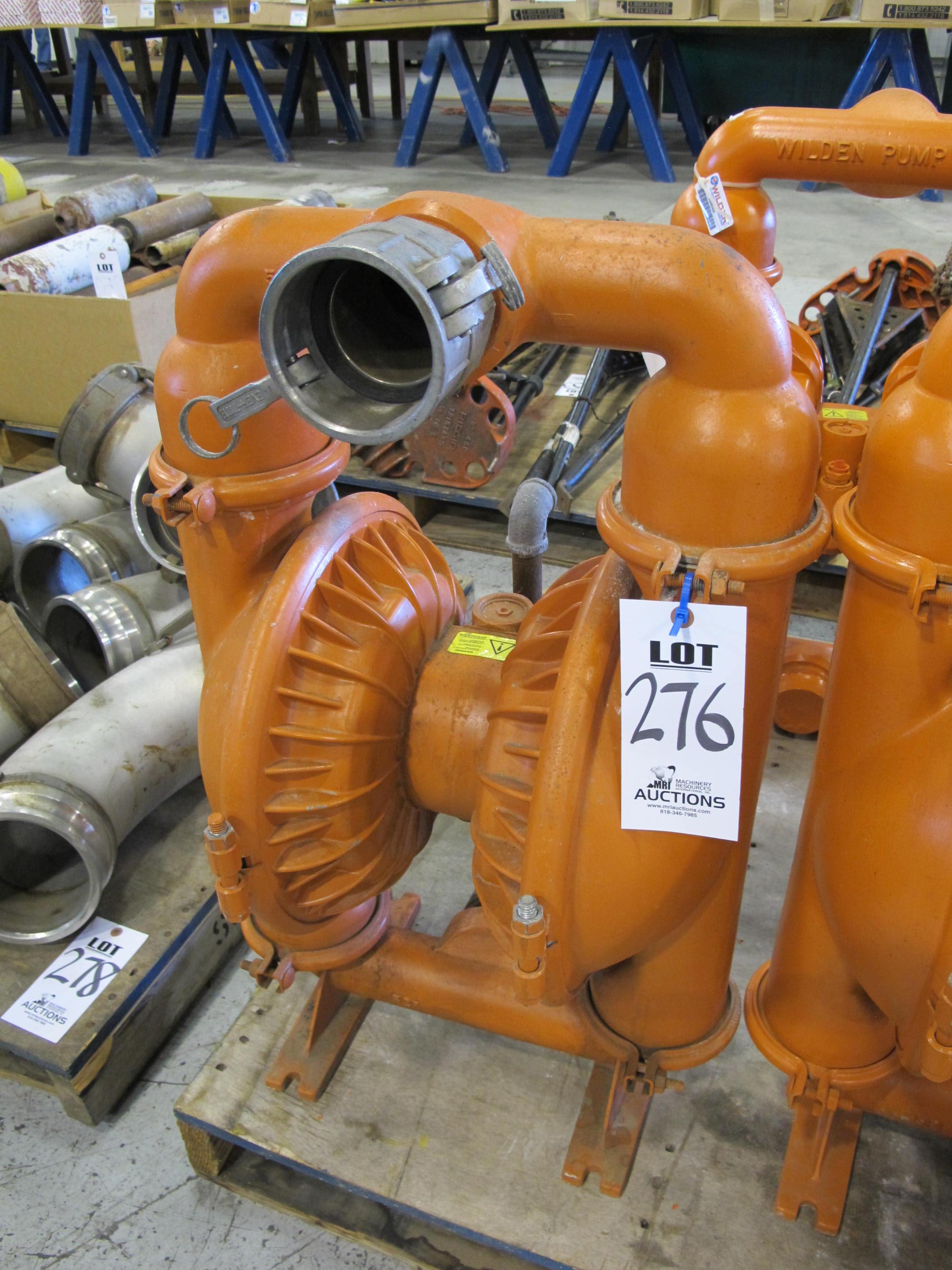 WILDEN 3" DIAPHRAGM PUMP, NO S/N  (G-49) LOADING & HANDLING FEE $15-