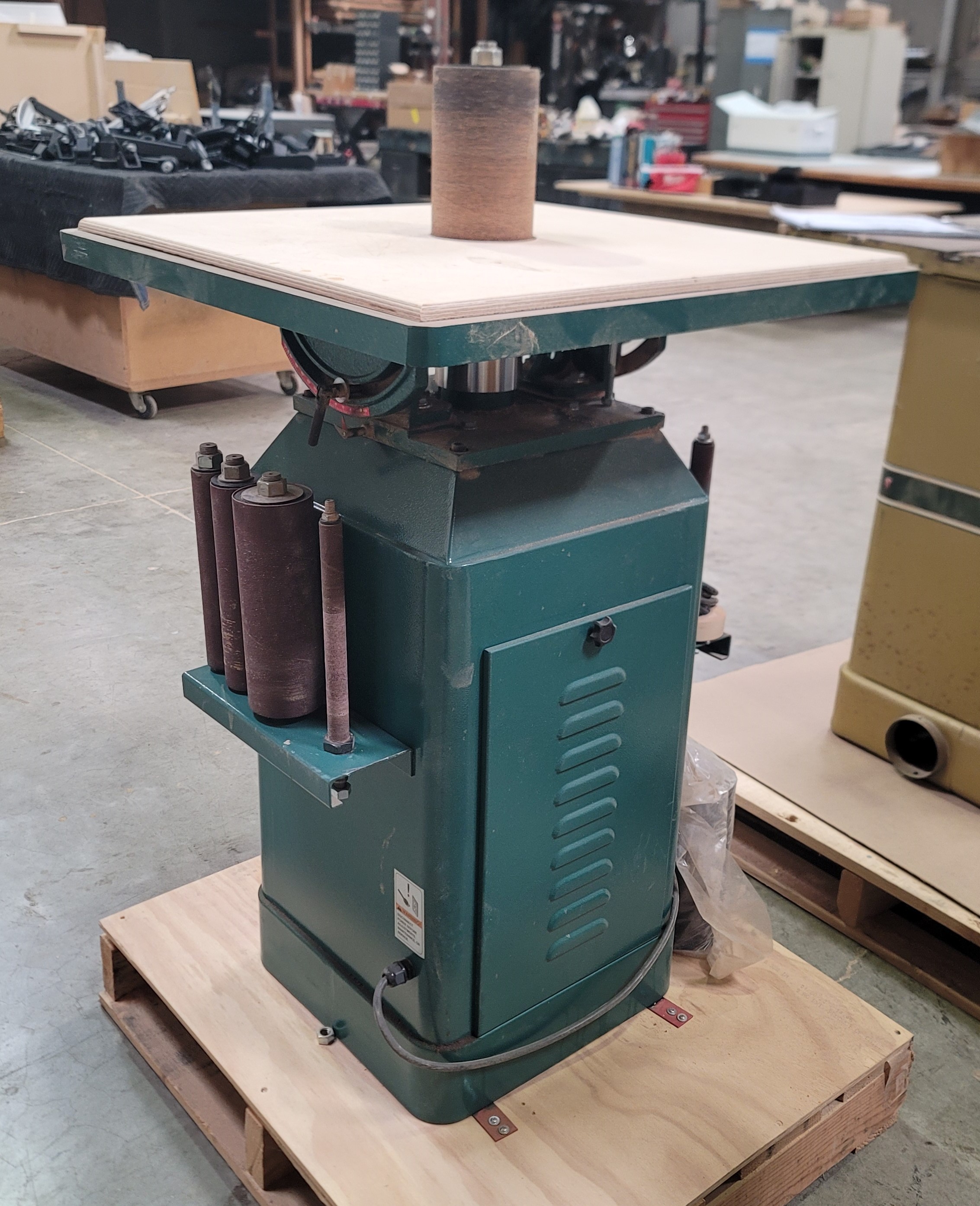 2021 GRIZZLY OSCILLATING SPINDLE/DRUM SANDER, MODEL G1071, S/N 2107670-8