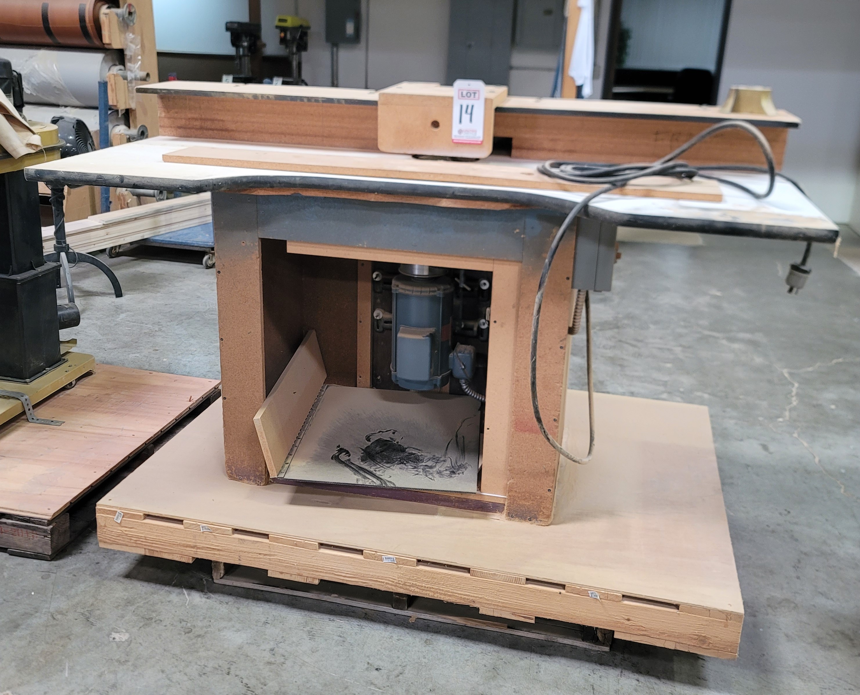 WOOD SHAPER, 3 HP, 230V, 3-PHASE-14