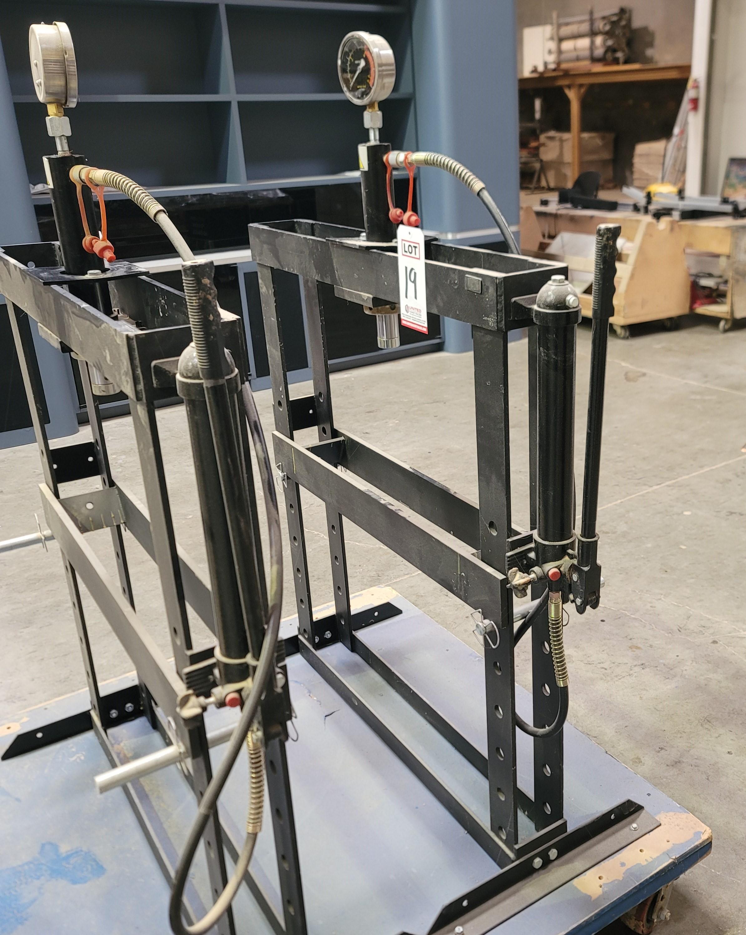 H-FRAME SHOP PRESS, DISTANCE BETWEEN UPRIGHTS: 30"-19