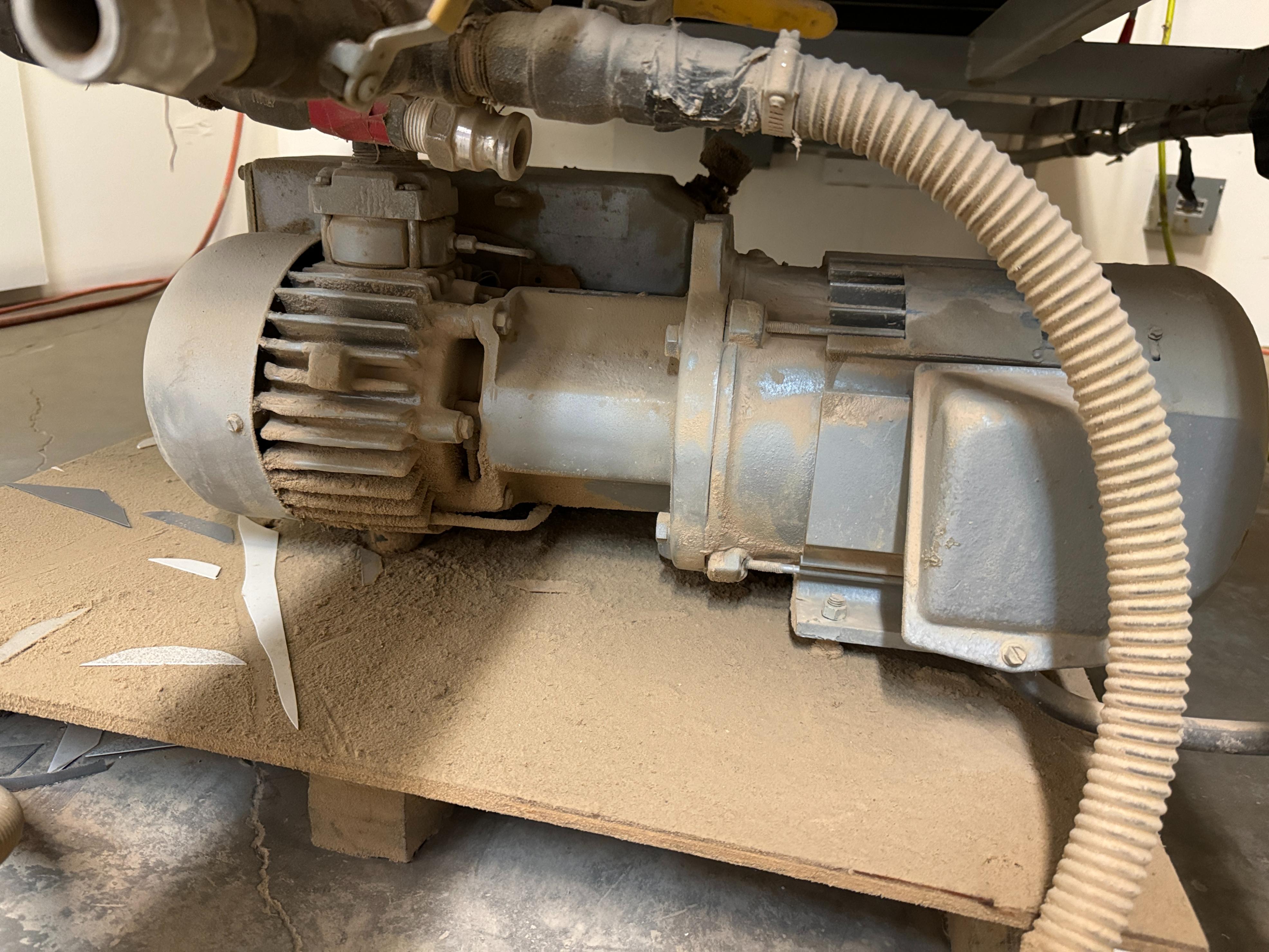 ALMEX THERMOFORMER VACUUM PRESS, 52" X 107" AIR TABLE-31