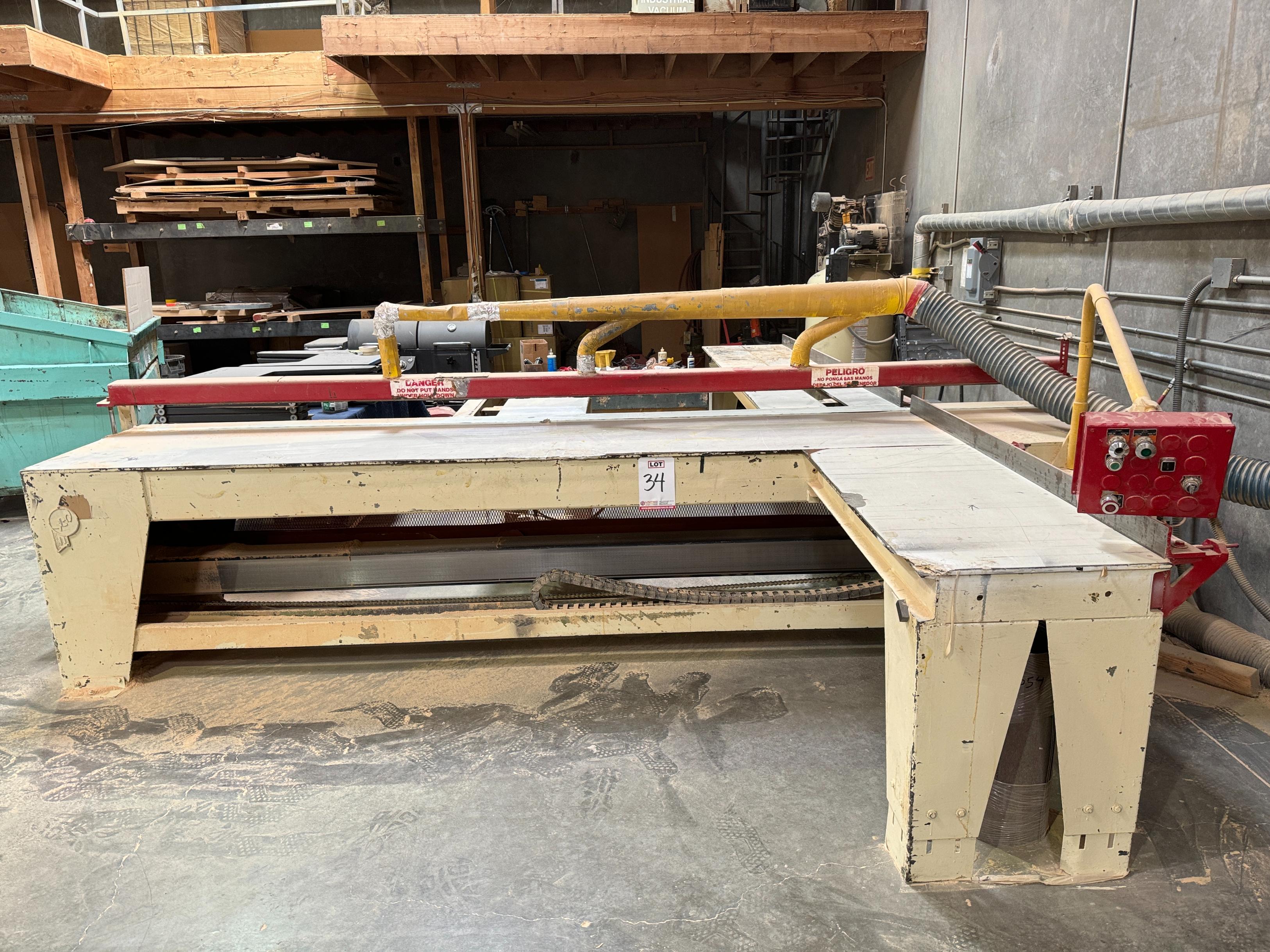 CMT 18" TABLE SAW, MODEL 360-10H, 18" BLADE-34