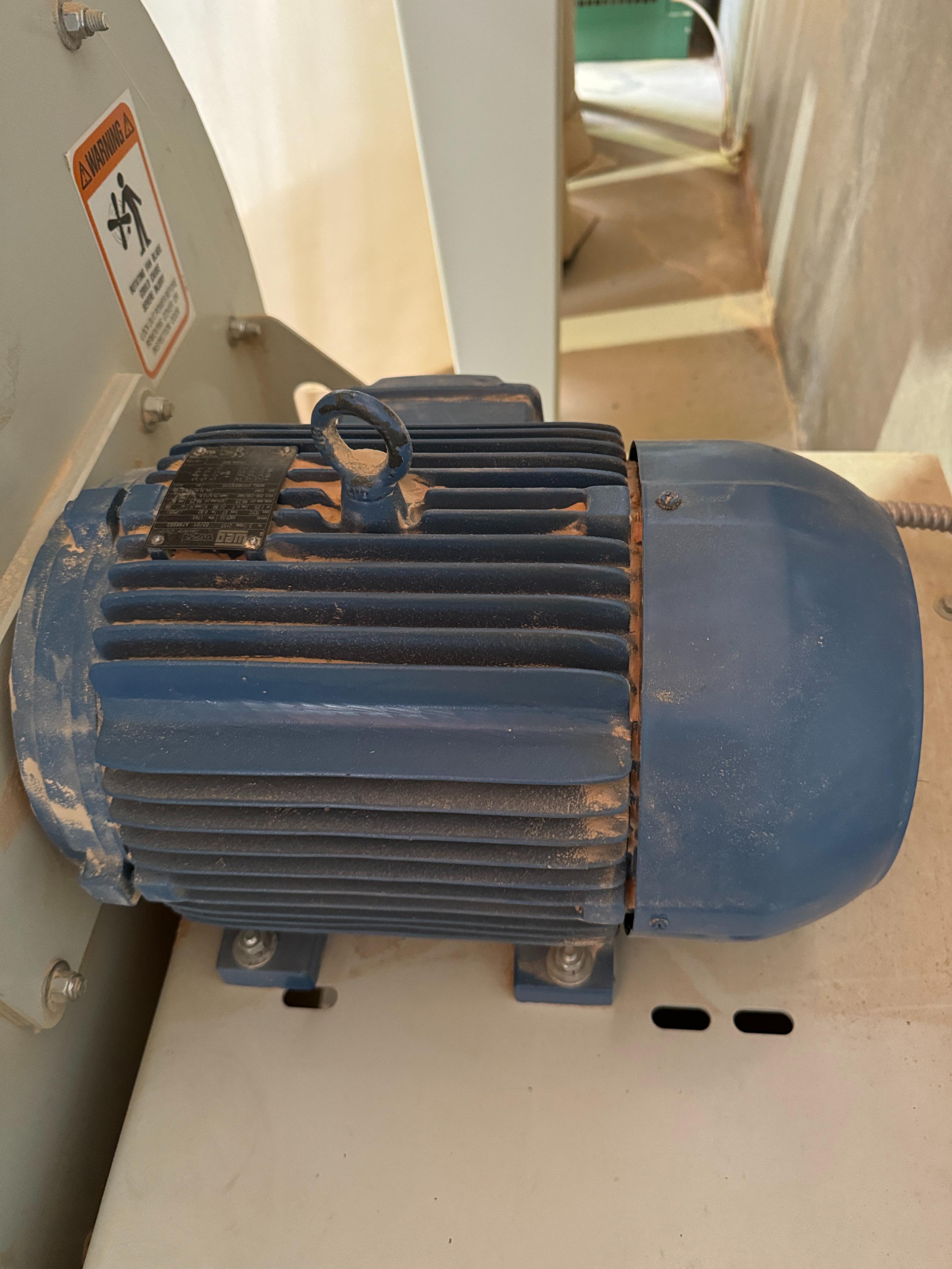 2001 LMC DUST COLLECTION SYSTEM, MODEL 360IR915B, 10 HP, S/N 02640, W/ BLOWER, (6) BAGS-35