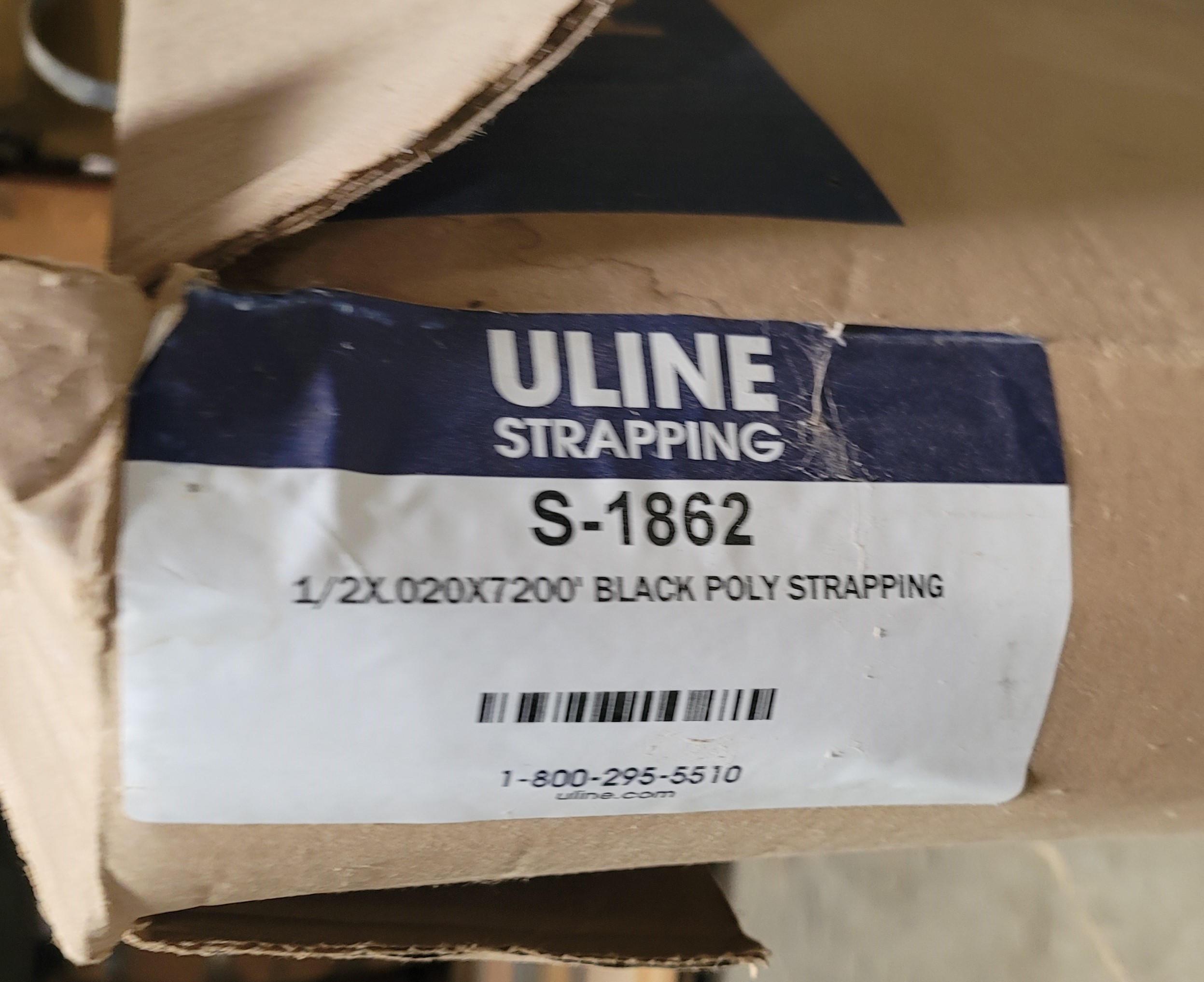 LOT - BANDING CART, W/ (2) TENSIONERS, (2) CRIMPERS AND (1) SPOOL OF 1/2" POLY STRAPPING-41