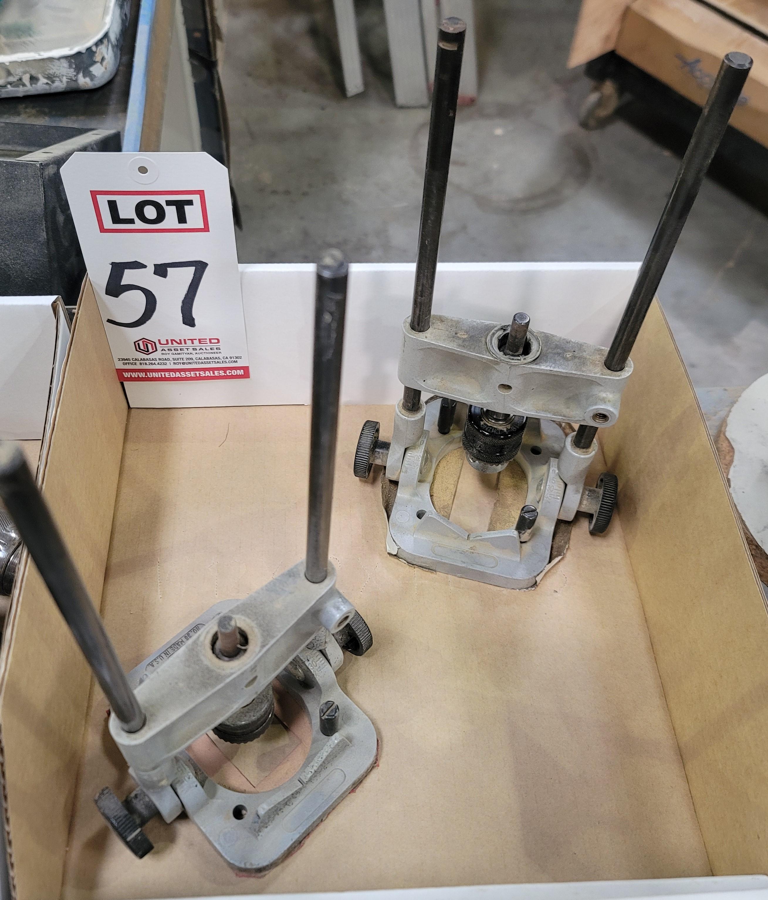 LOT - (2) DRILL GUIDES-57
