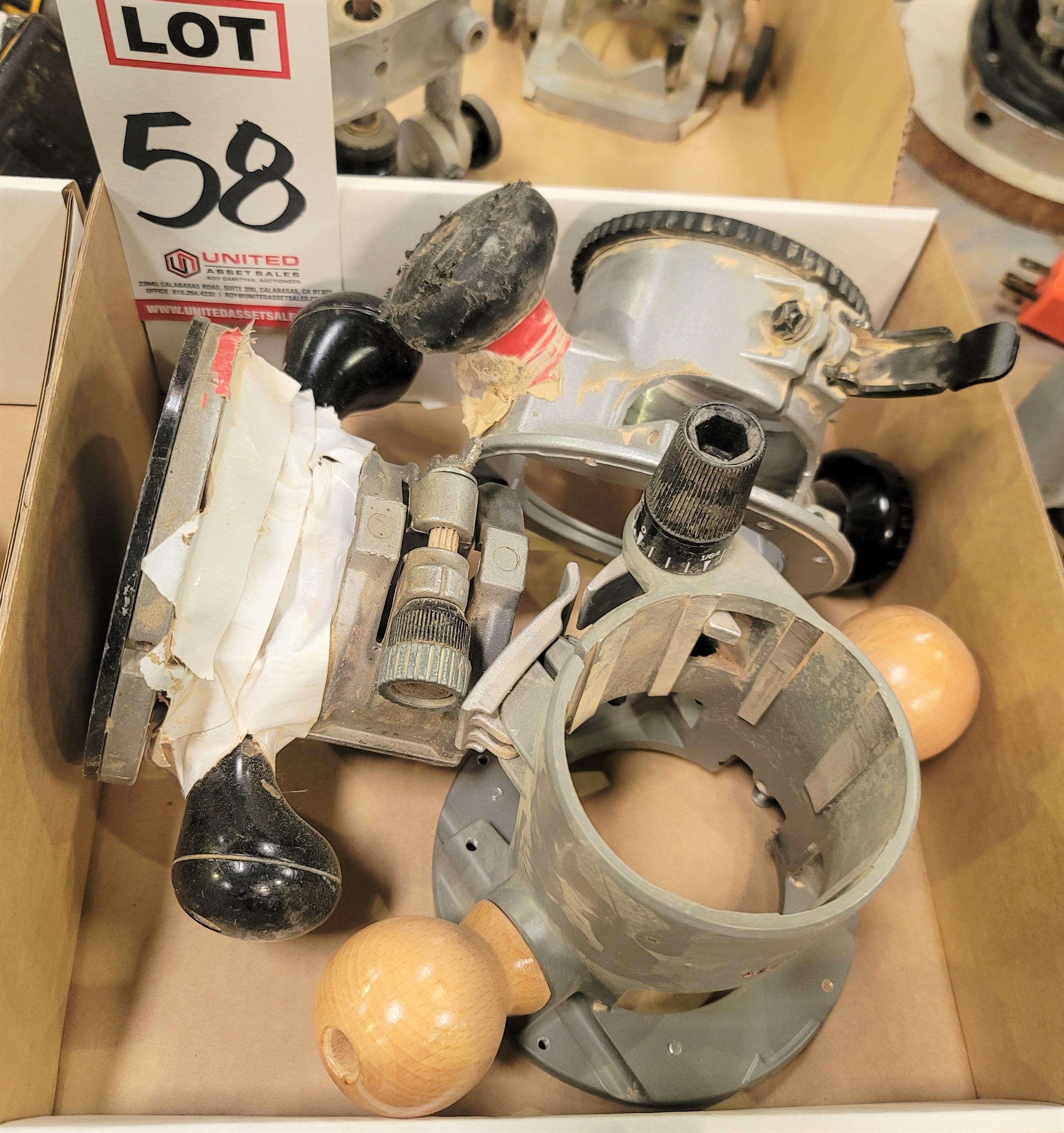 LOT - (3) ROUTER BASES, BASES ONLY - NO ROUTERS-58