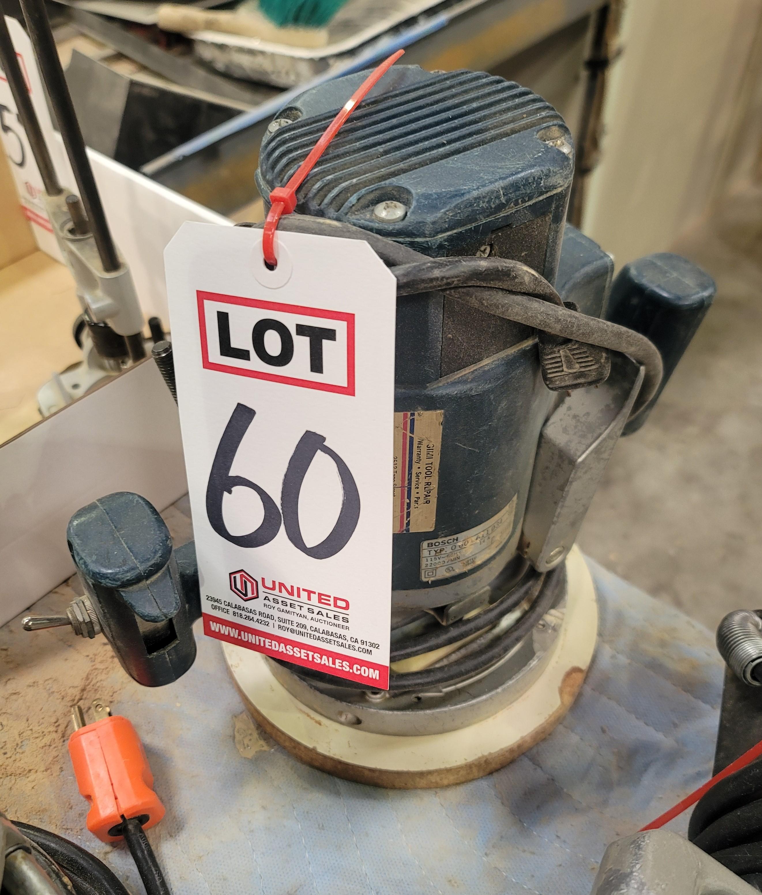 BOSCH ROUTER, MODEL 1611-60