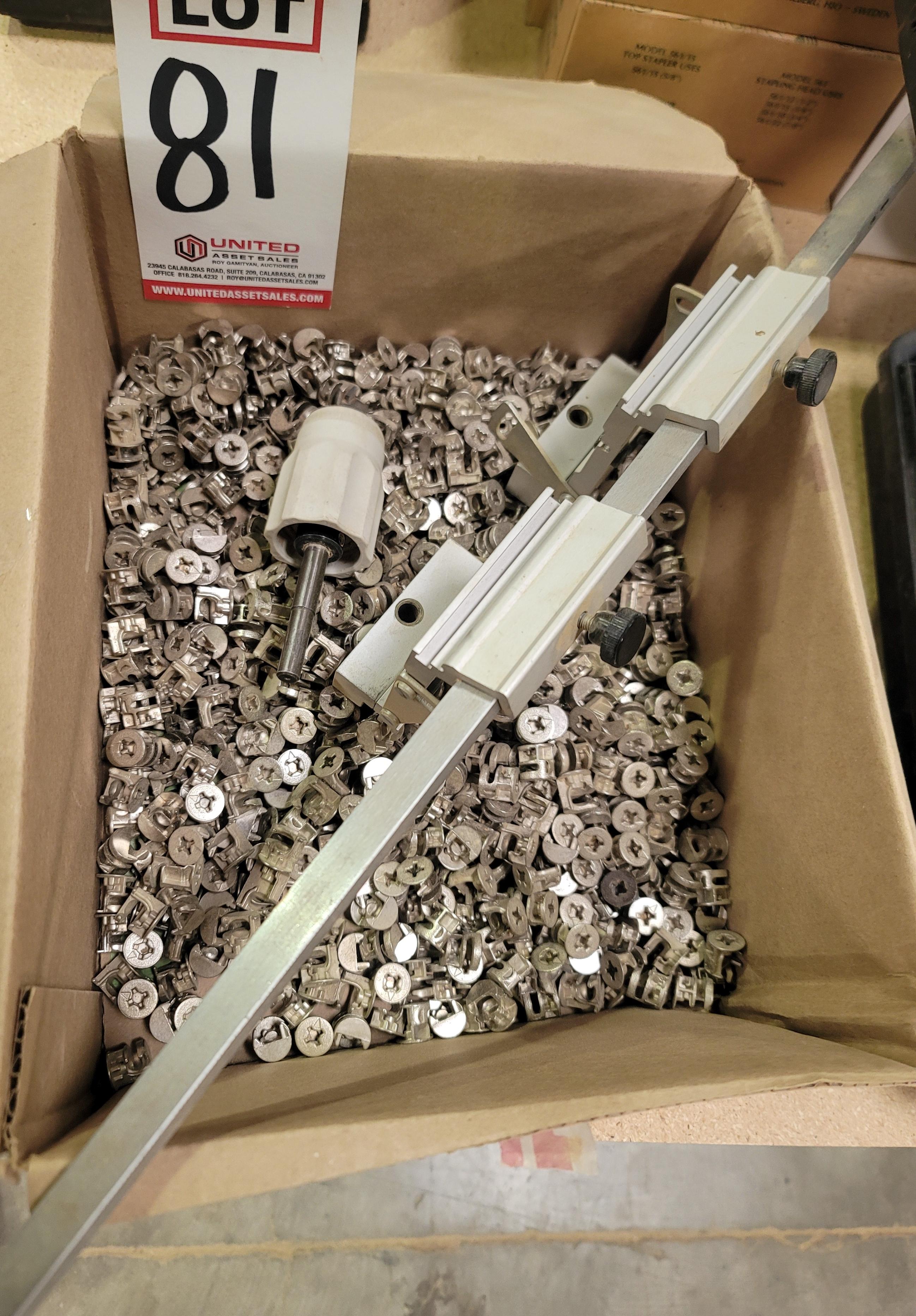 LOT - MODULAR ASSEMBLY HARDWARE, W/ DRILL AND JIG-81