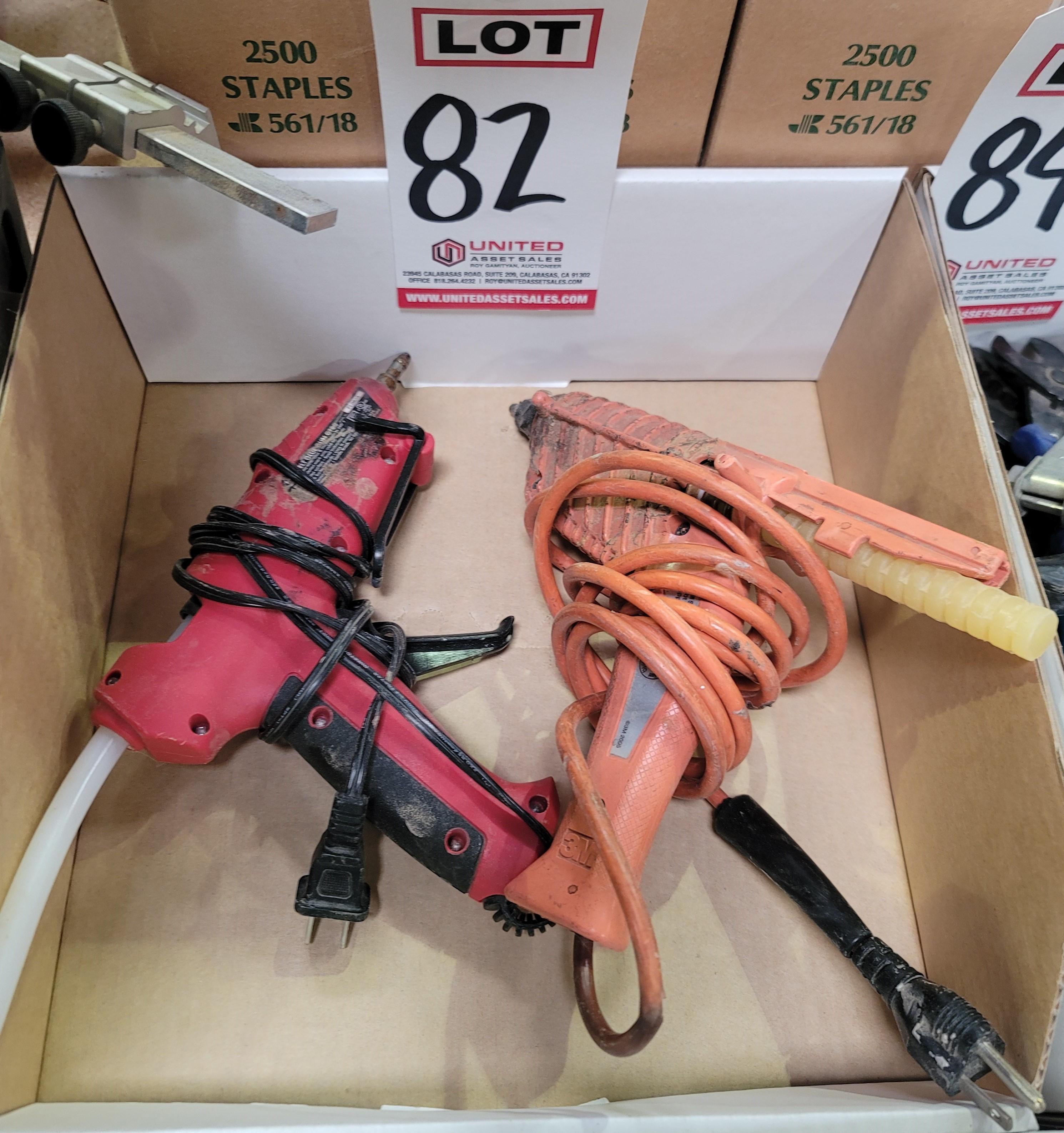LOT - (2) HOT GLUE GUNS-82