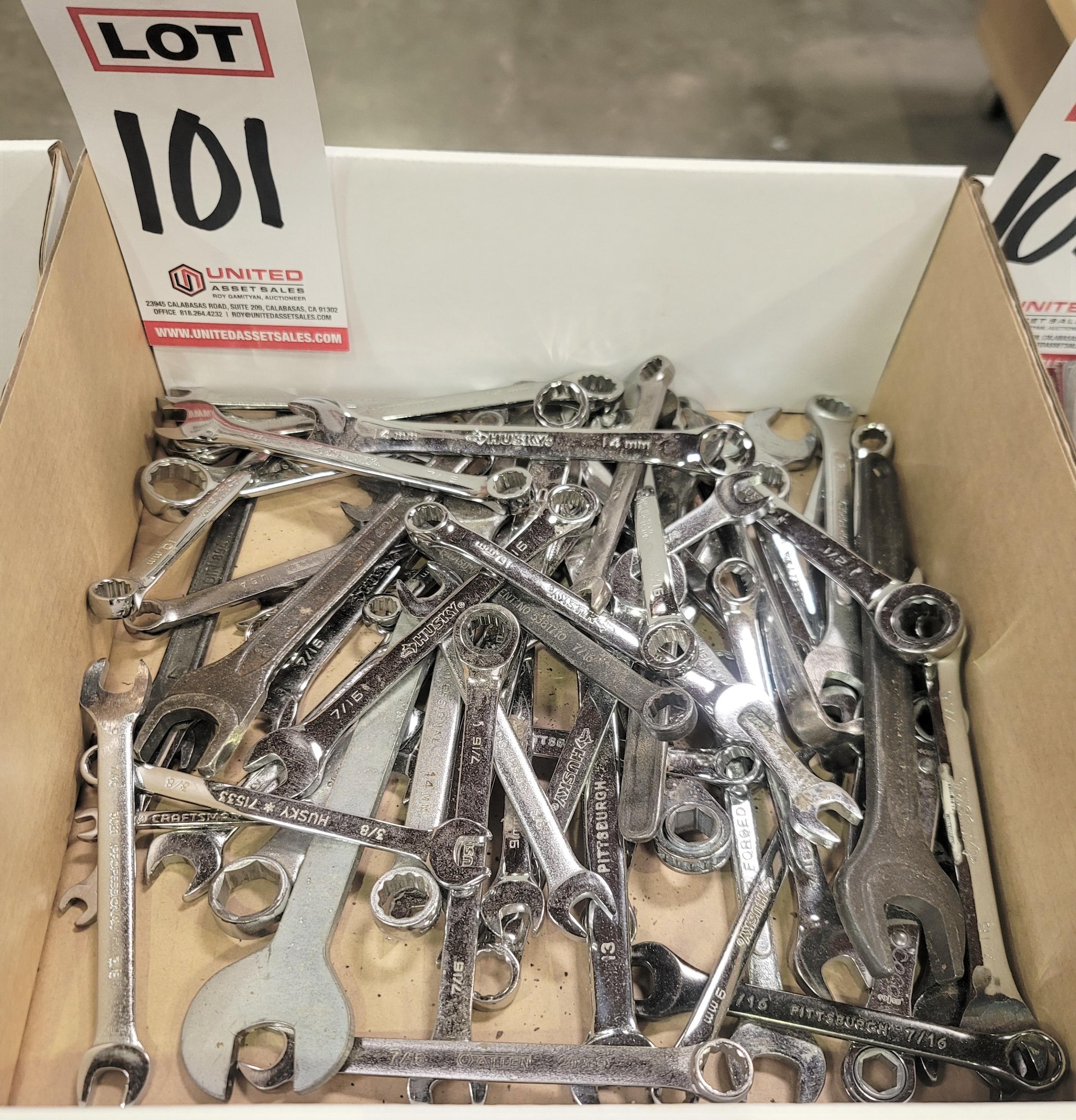 LOT - COMBINATION WRENCHES-101