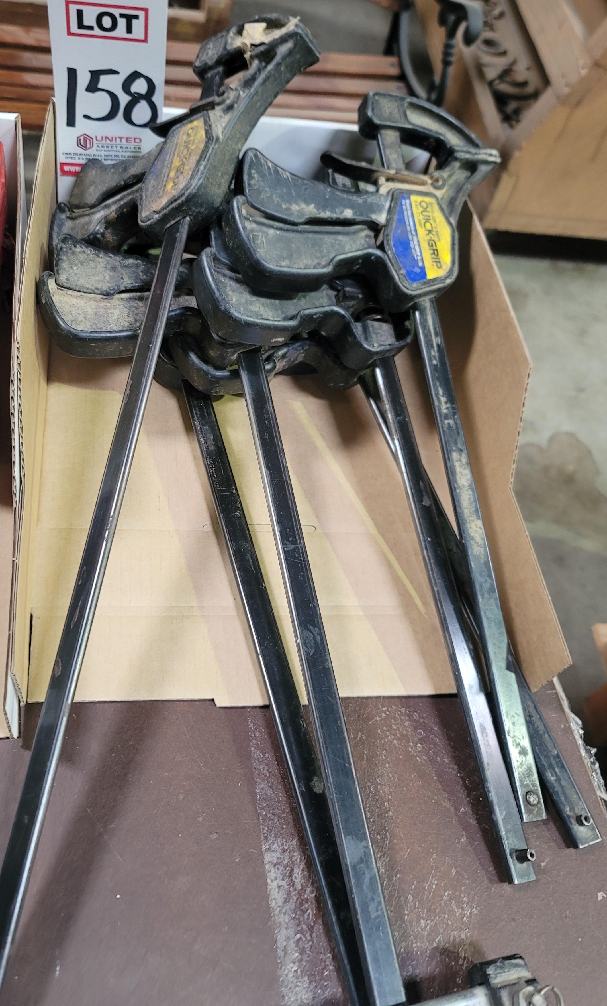 LOT - QUICK-GRIP BAR CLAMPS-158