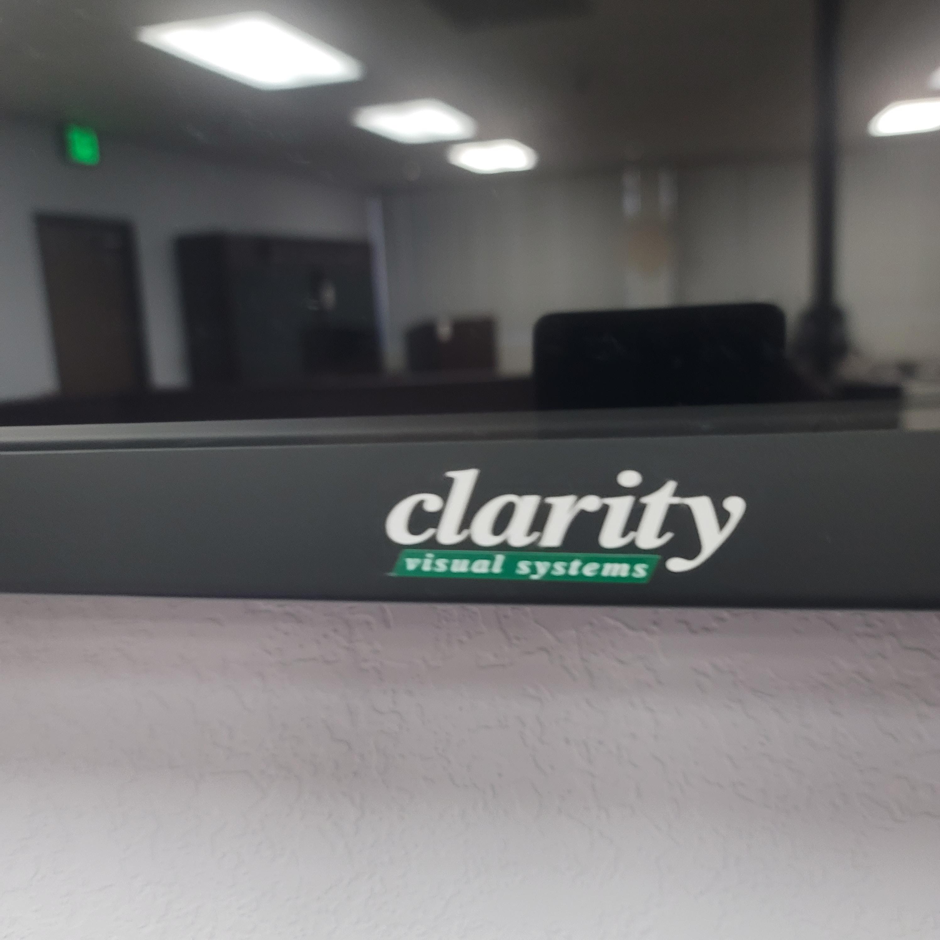 CLARITY VISUAL SYSTEMS 42" MONITOR/DISPLAY-199