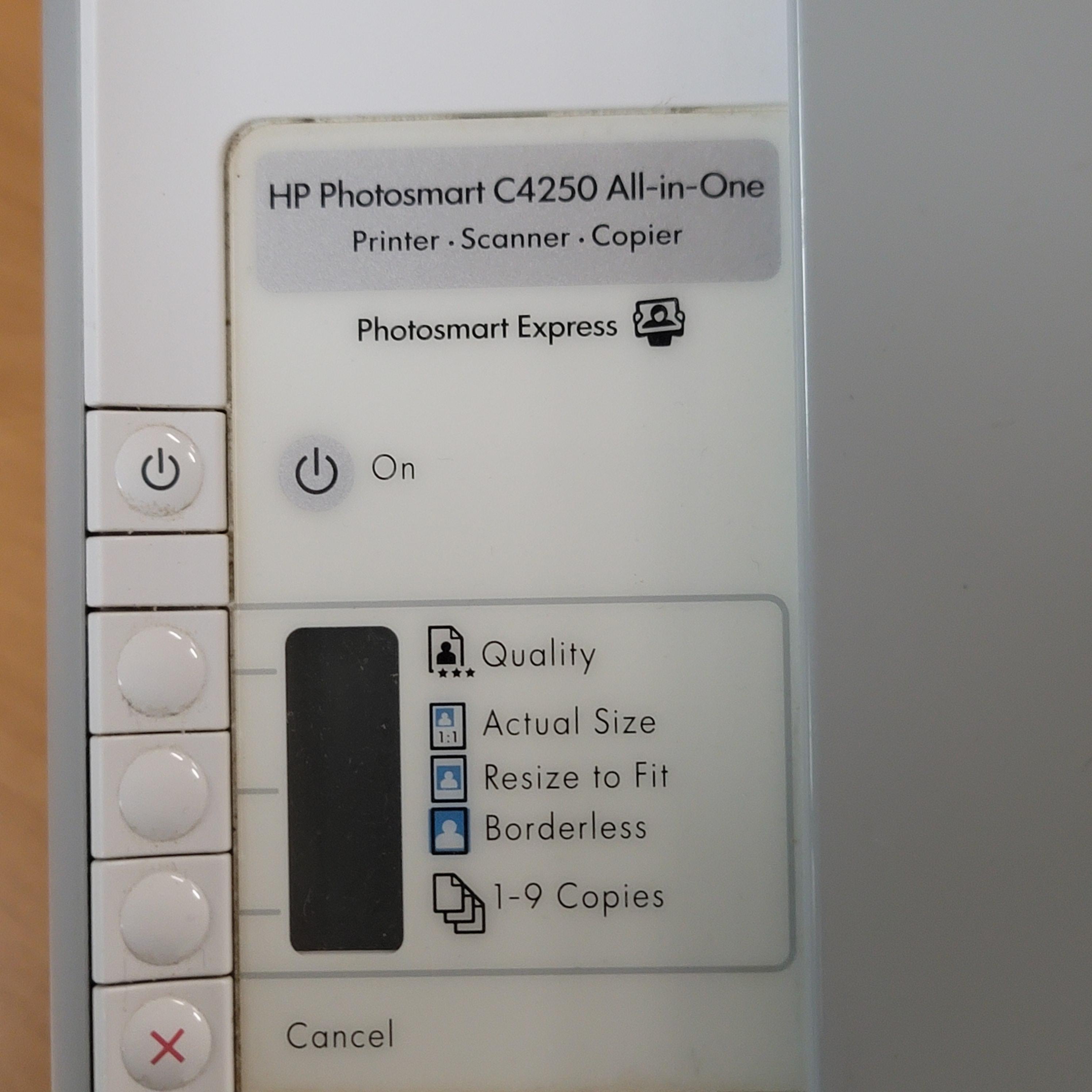 HP PHOTOSMART C4250 ALL-IN-ONE PRINTER-SCANNER-COPIER-217