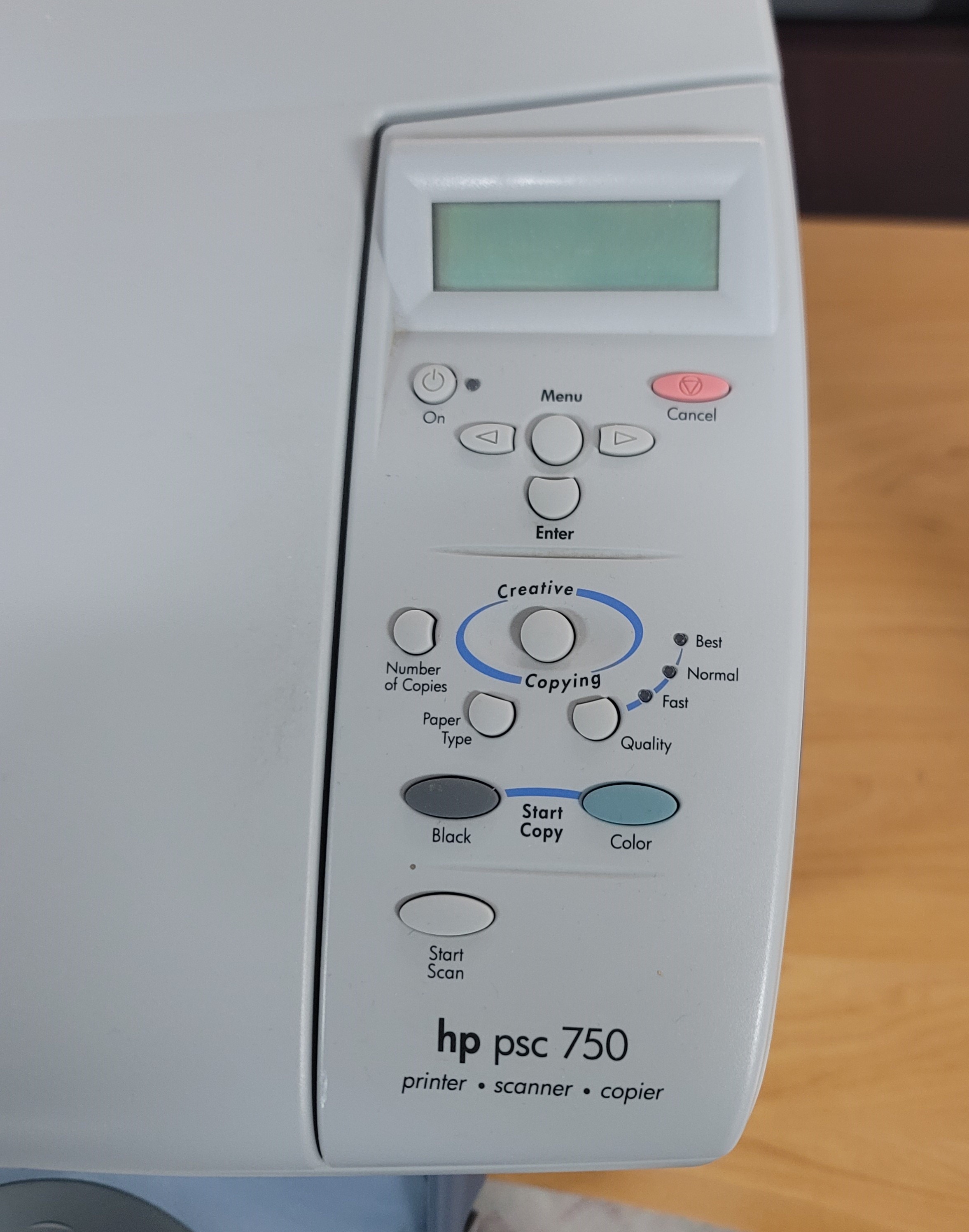 HP PSC 750 PRINTER-SCANNER-COPIER-218