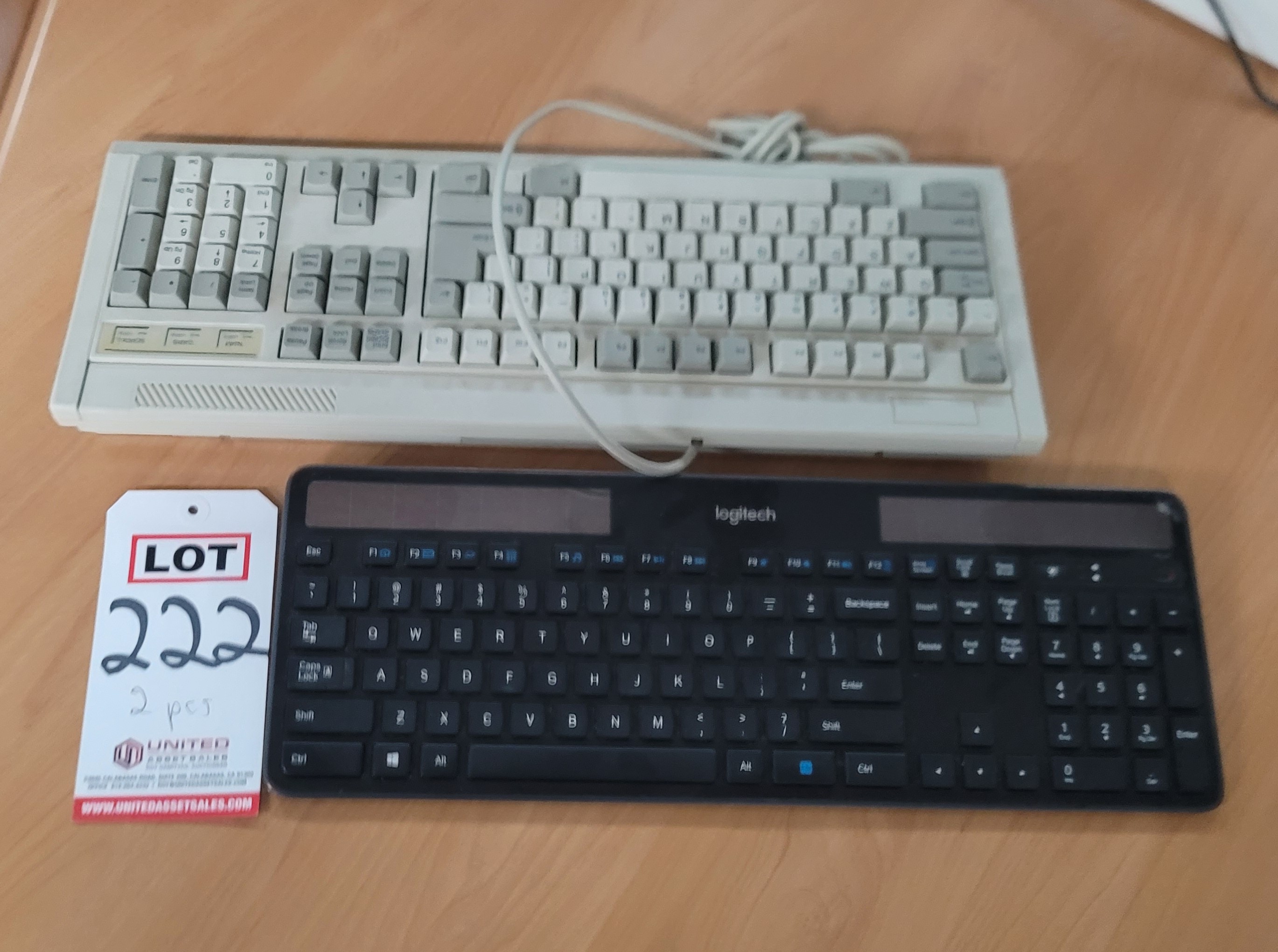 LOT - (2) KEYBOARDS-222
