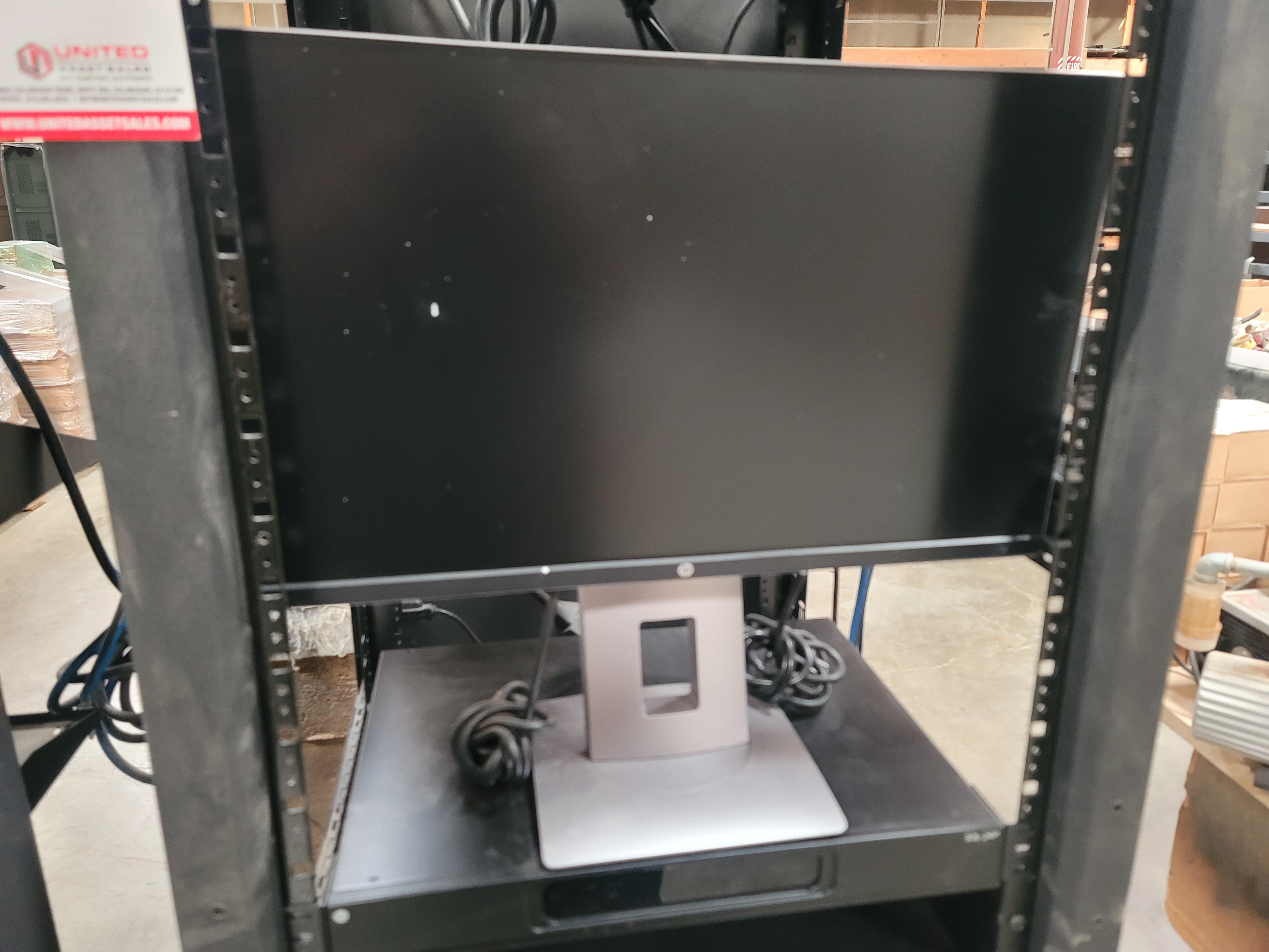 LOT - ELECTRONICS RACK, W/ CONTENTS OF ELECTRONICS-224