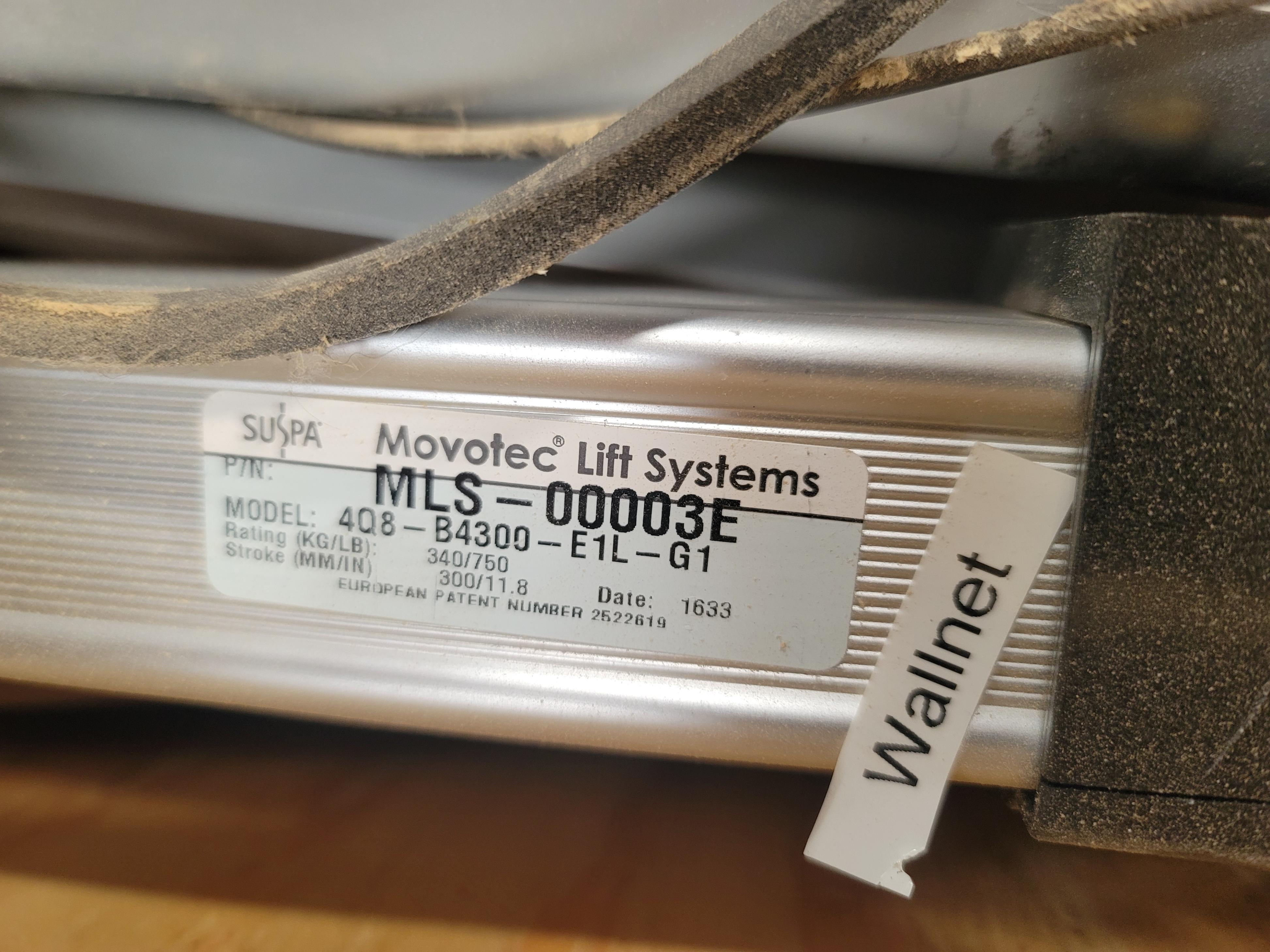 LOT - LIFT APPARATUS FOR DESK TOPS, INCLUDES: (3) CONTROL UNITS AND (6) LIFTING LEGS-234