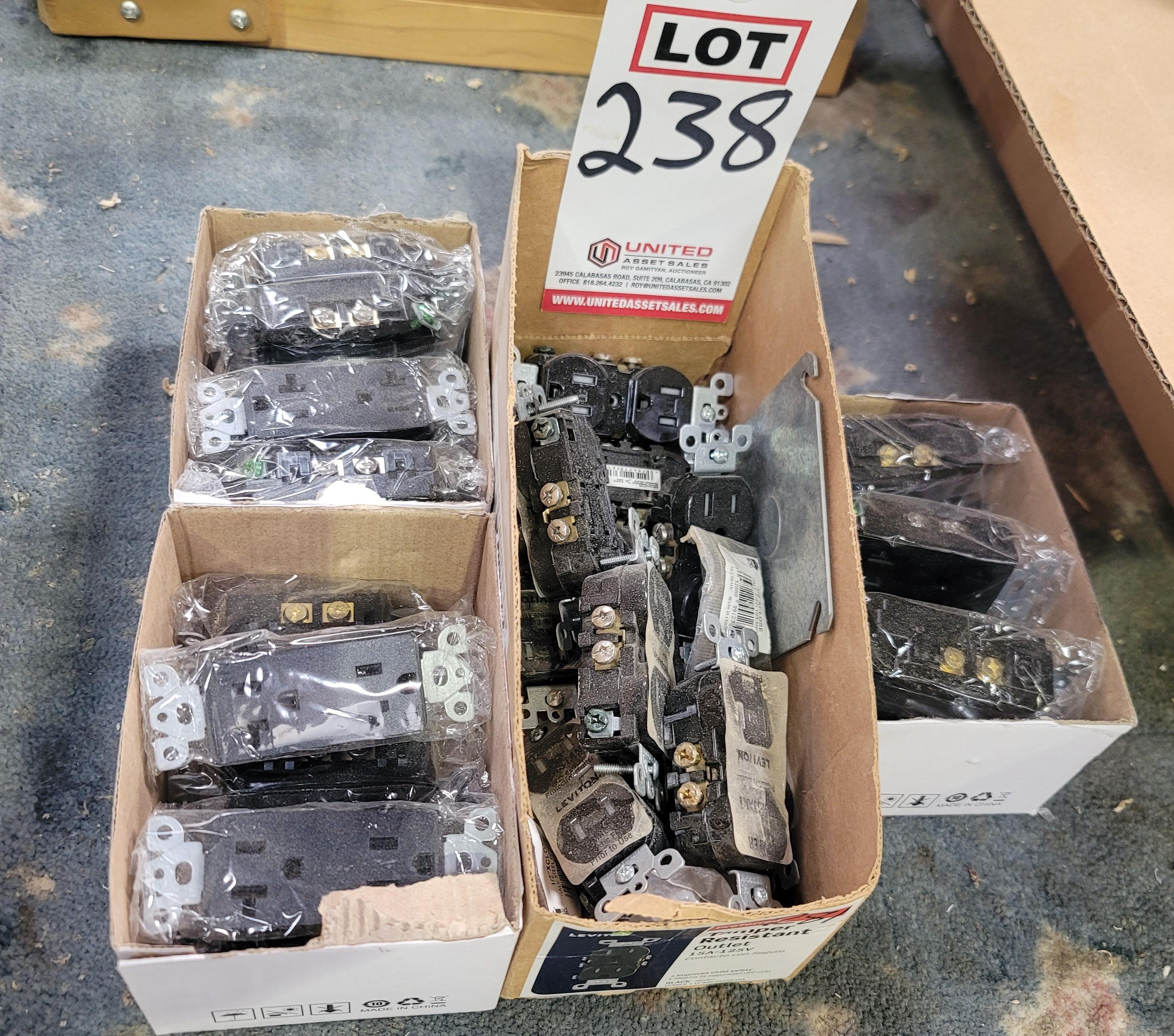 LOT - ELECTRICAL OUTLETS-238