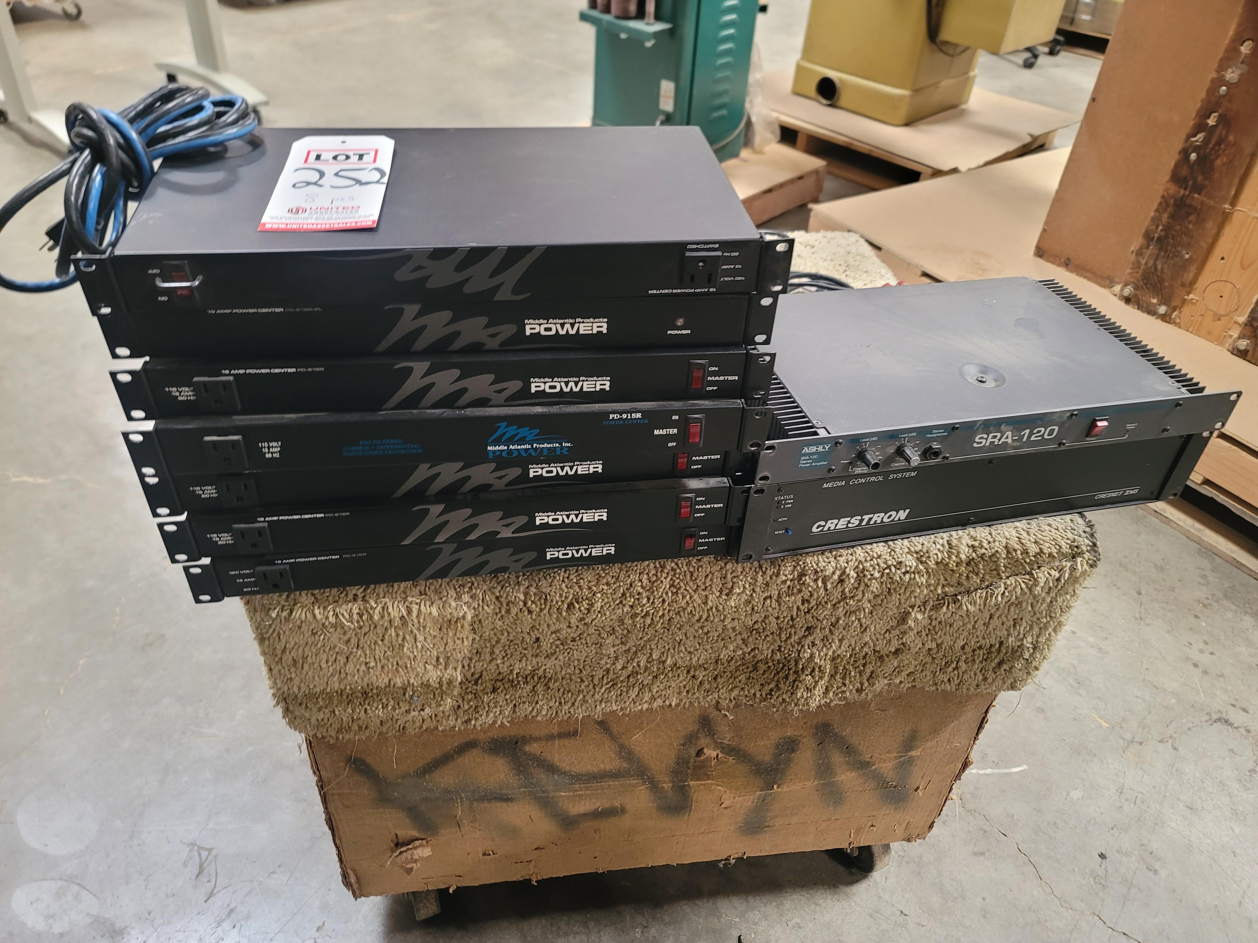 LOT - (9) PIECES OF ELECTRONICS-252