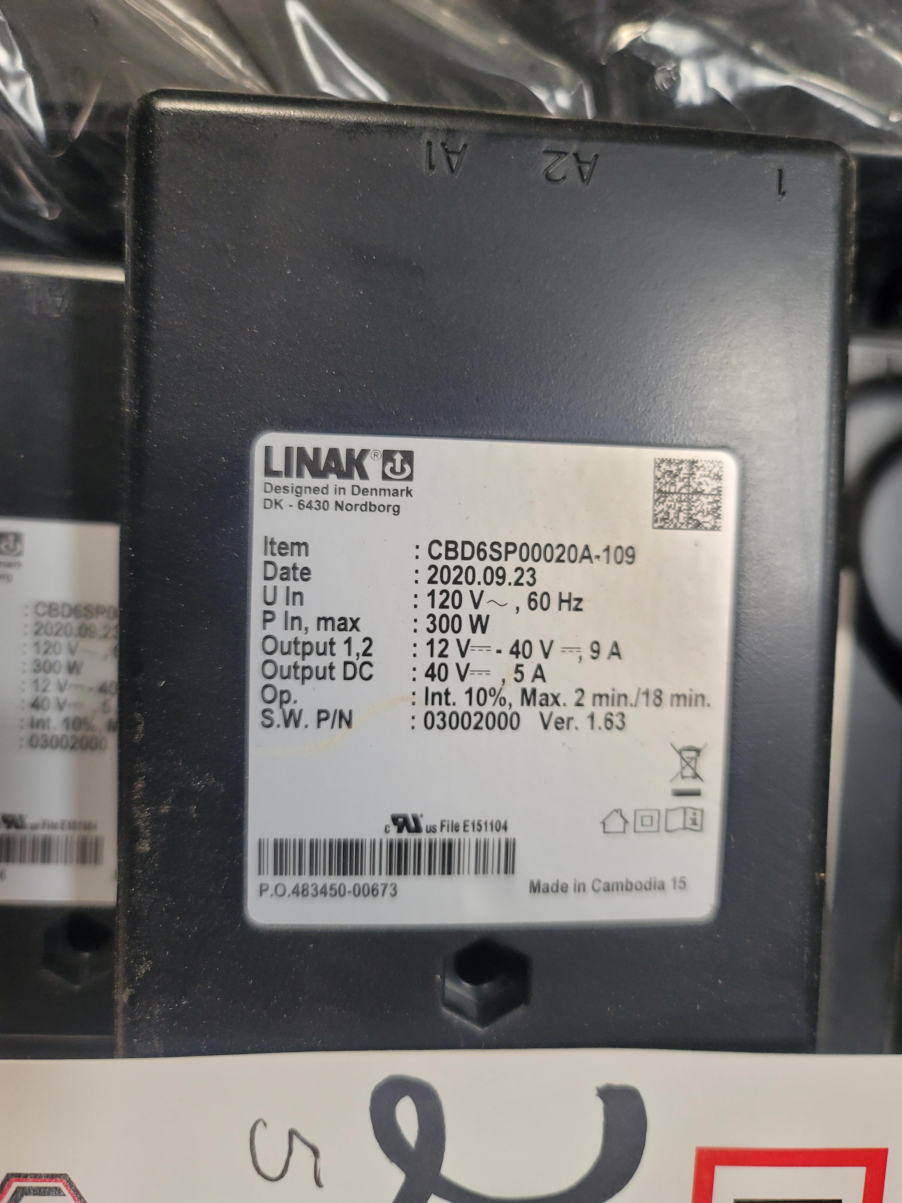 LOT - (5) COMPLETE SETS OF DESKTOP RISERS, MECHANICAL RAISING PISTON W/ CONTROLS AND WIRING-258