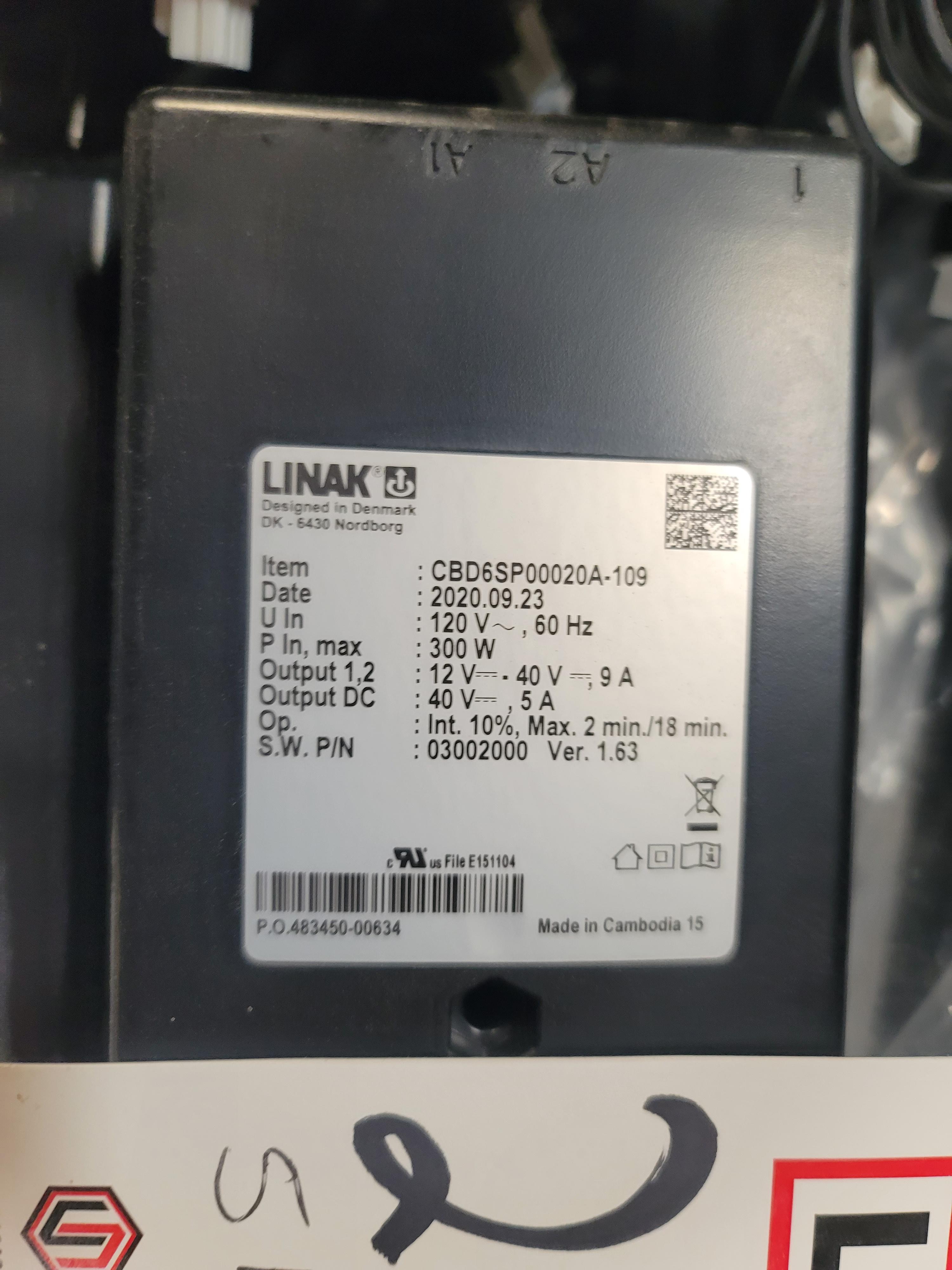 LOT - (5) COMPLETE SETS OF DESKTOP RISERS, MECHANICAL RAISING PISTON W/ CONTROLS AND WIRING-259