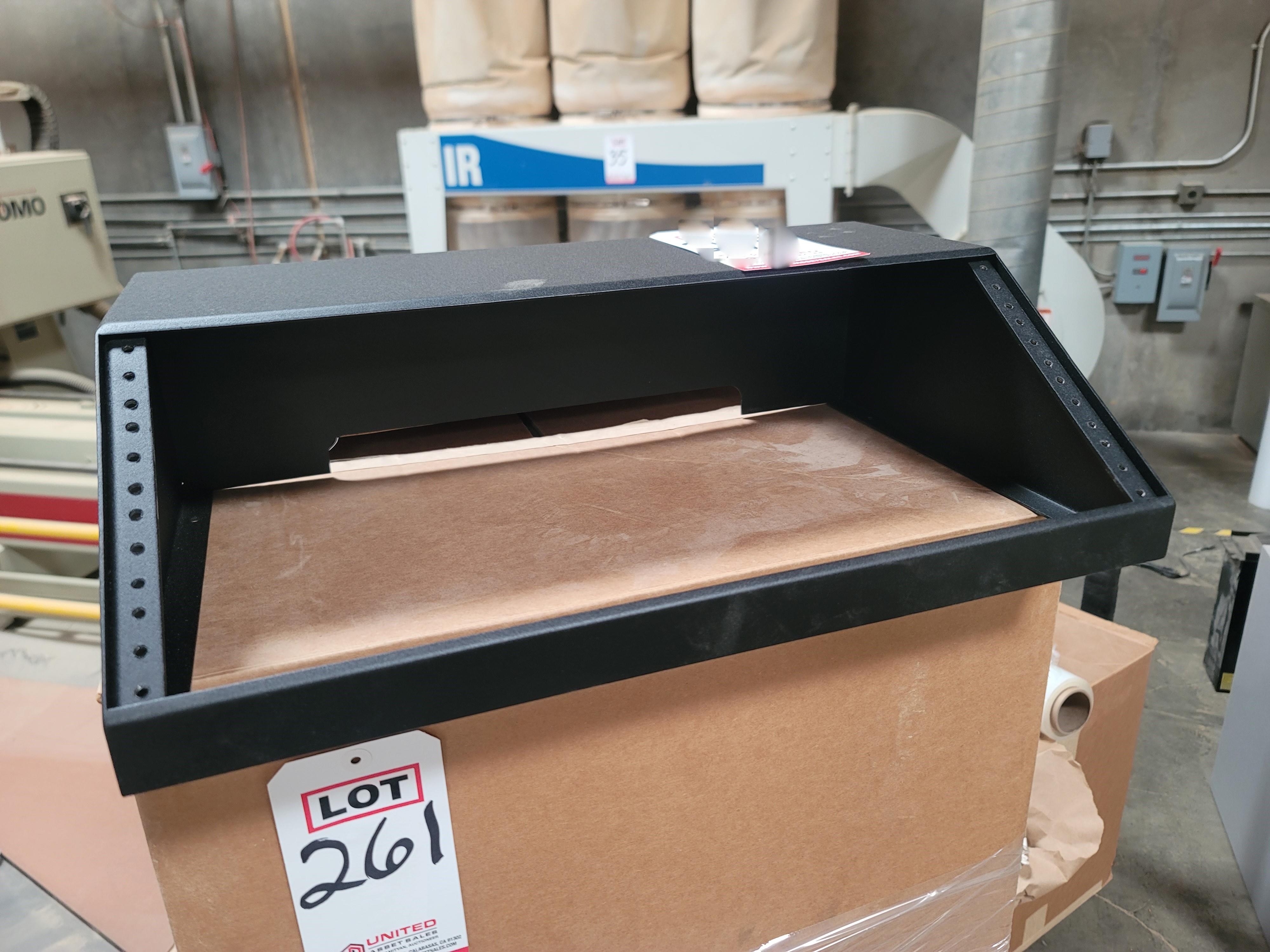 LOT - APPROX. (18) STEEL CONTROL CONSOLE SURROUNDS-261