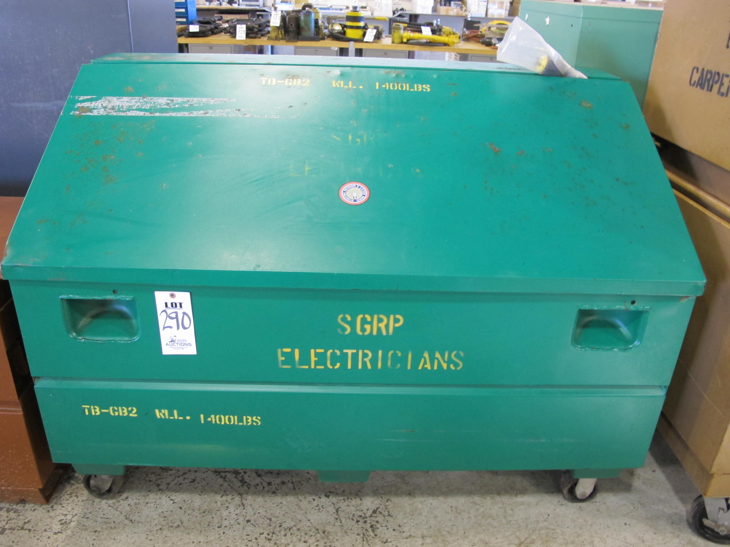 ROLLING JOB BOX  (G-49) LOADING & HANDLING FEE $25-