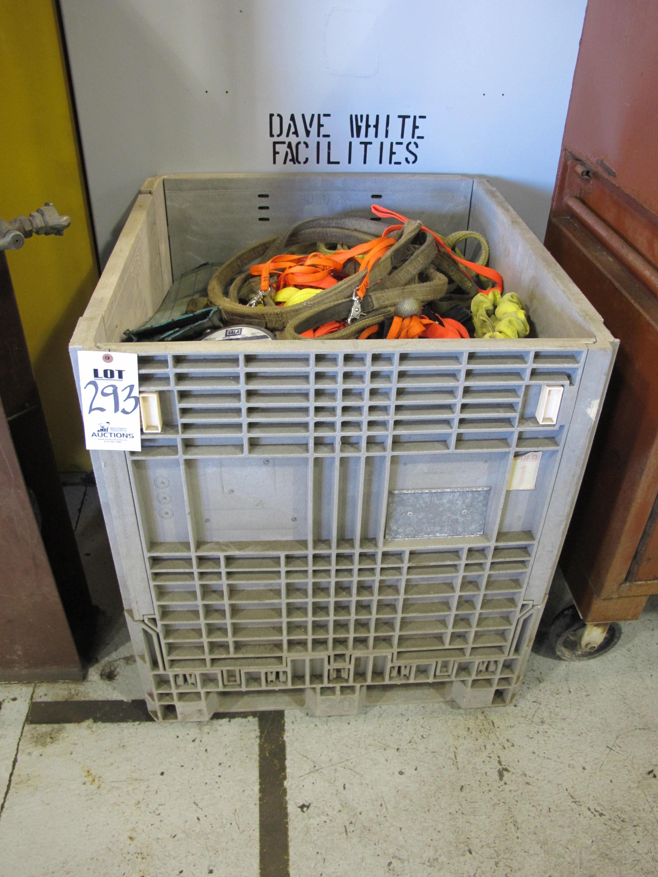 LOT ASSORTED SLINGS (G-49) LOADING & HANDLING FEE $15-