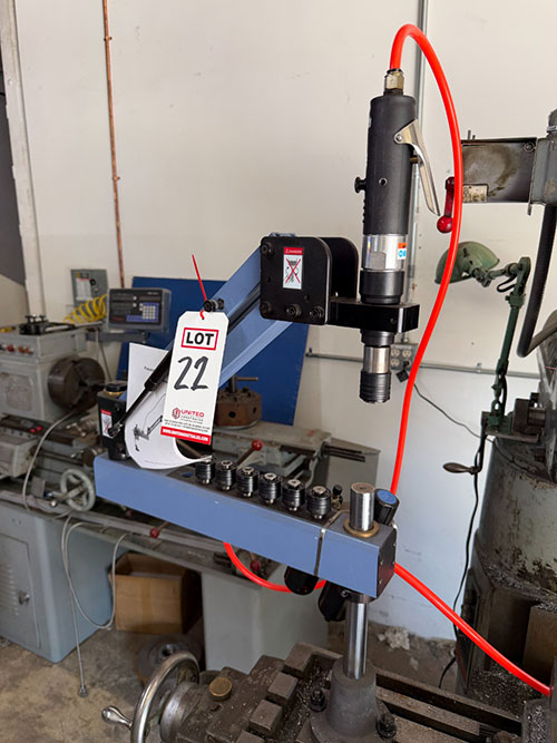VEVOR PNEUMATIC TAPPING ARM, M3-M12 TAP COLLETS-22