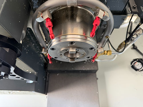 Haas-2022 HAAS DM-2 CNC VERTICAL DRILL/MILL MACHINING CENTER, MOLD MAKER, HAAS CNC CONTROL, TABLE: 34" X 15", XYZ TRAVELS: 28" X 16" X 15", CAT 40 TAPER, 15,000 RPM SPINDLE, SIDE MOUNT 18 ATC, 15 HP, THROUGH SPINDLE COOLANT, PROGRAMMABLE COOLANT NOZZLE, 32 GB EXPANDED MEMORY, WIRELESS INTUITIVE PROBING, TOOL AIR BLAST, CHIP CONVEYOR, 4TH AXIS READY, SUBPLATE, S/N 1197026-25