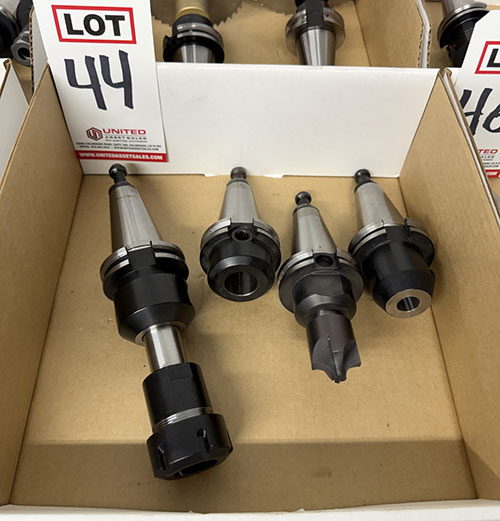 LOT - (4) CAT 40 TOOL HOLDERS-44