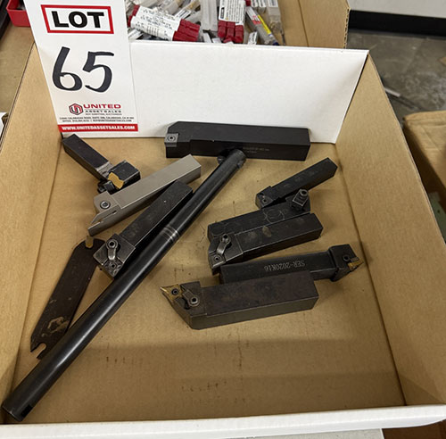 LOT - LATHE INSERT TOOL HOLDERS-65