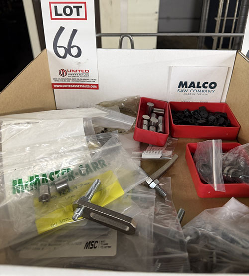LOT - SLOTTING SAWS AND MISC. HARDWARE-66