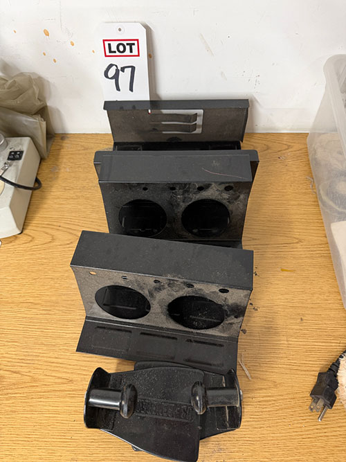 LOT - MAGNETIC TOOL HOLDERS FOR CNC MACHINES-97