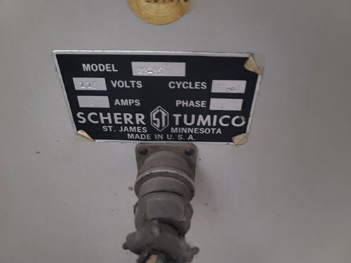 SCHERR TUMICO 30" OPTICAL COMPARATOR, MODEL 22-2600, S/N T902001, W/ ST IND. DRO-107