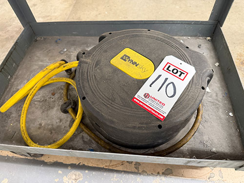 WYNNSKY SELF-RETRACTING AIR HOSE REEL-110