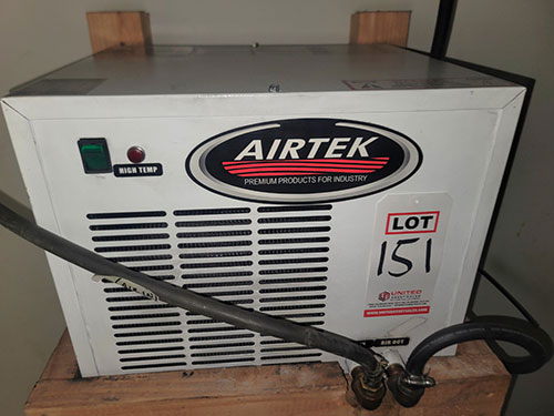 PARKER AIRTEK DA20-A1 REFRIGERATED AIR DRYER, S/N 1202-04397-D07-151