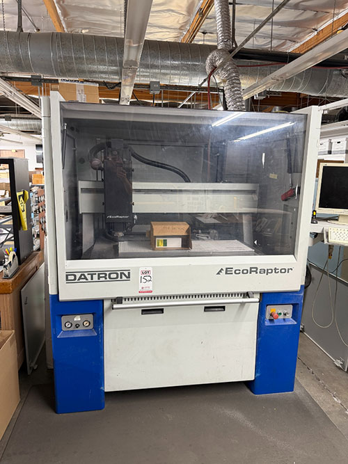 2007 DATRON ECO RAPTOR HIGH SPEED 3-AXIS CNC DRILLING & ENGRAVING MACHINE, MODEL M35 ToA, GANTRY SPINDLE, 7,000-60,000 RPM, S/N 801432-152