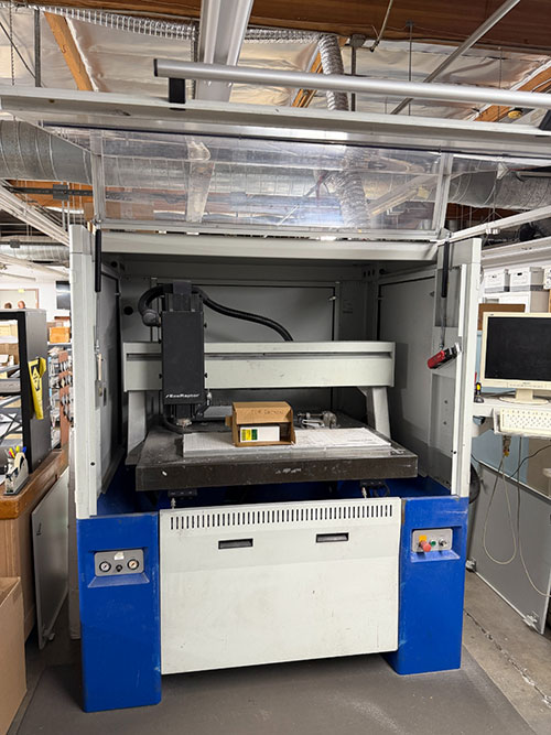 2007 DATRON ECO RAPTOR HIGH SPEED 3-AXIS CNC DRILLING & ENGRAVING MACHINE, MODEL M35 ToA, GANTRY SPINDLE, 7,000-60,000 RPM, S/N 801432-152