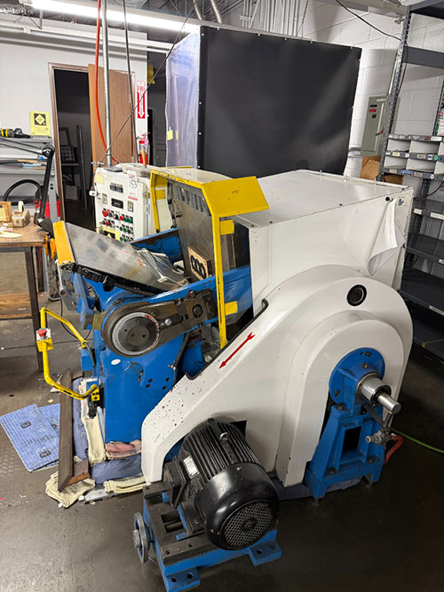 STANDARD PAPER BOX MACHINE CO. CLAMSHELL DIE CUTTER AND EMBOSSING PRESS, MODEL 20X27, S/N DX98399-153