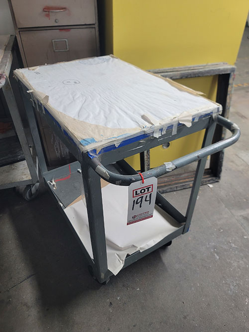 SHOP CART, 20" X 30", CONTENTS NOT INCLUDED-194