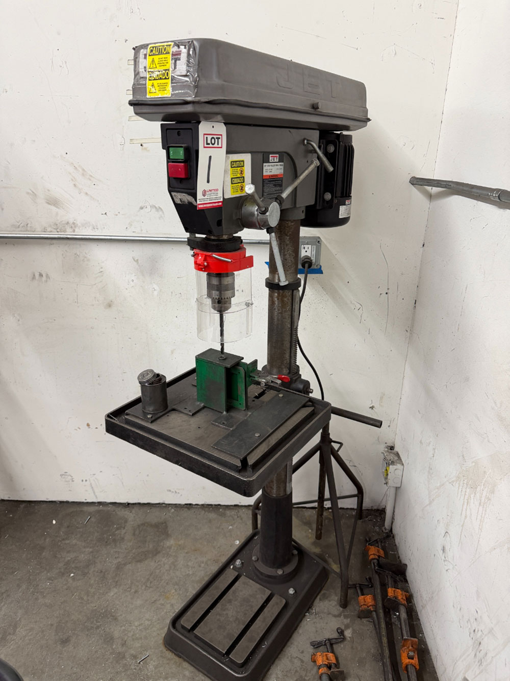 JET 20" DRILL PRESS, MODEL JDP-20MF, S/N 18044102-1