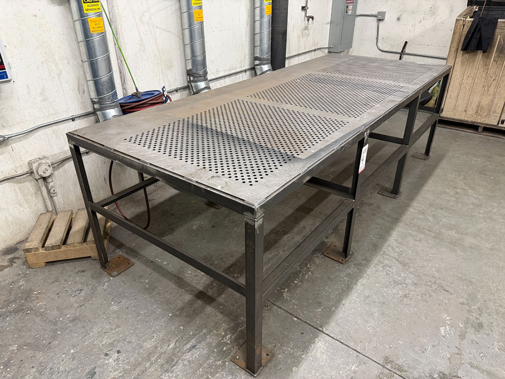 HEAVY DUTY DOWNDRAFT TABLE, 10' X 4' X 36" TOP HT-4