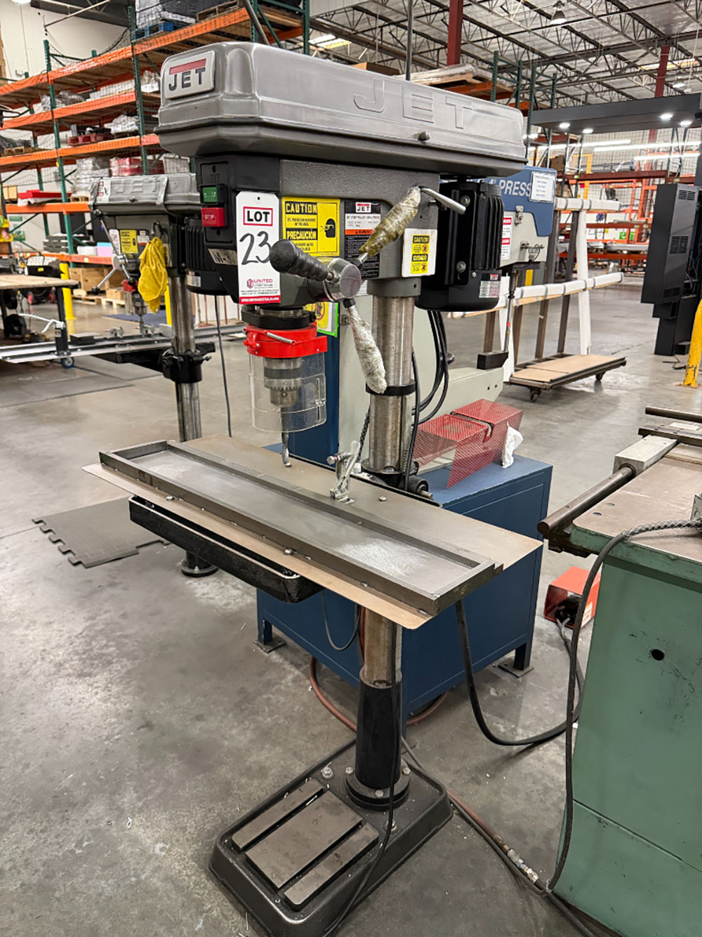 JET 20" DRILL PRESS, MODEL JDP-20MF, S/N 18054237-23