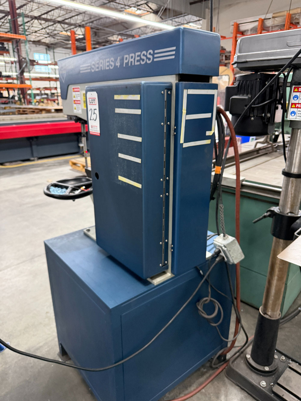 2017 PEMSERTER SERIES 4 HARDWARE INSERTION PRESS, S/N M4-6354, W/ FOOT SWITCH-25