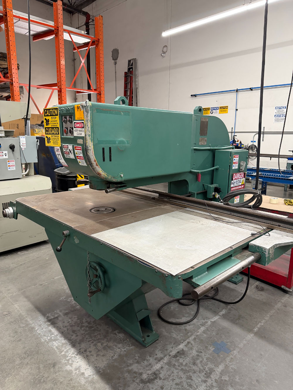 STRIPPIT SUPER 30 SINGLE-END PUNCH PRESS, S/N 29481463-27
