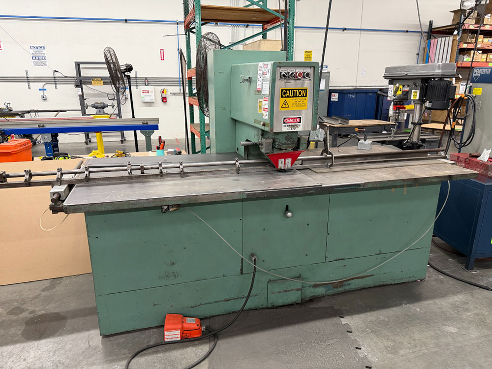 STRIPPIT SINGLE-END PUNCH PRESS, NO DATA PLATE-28