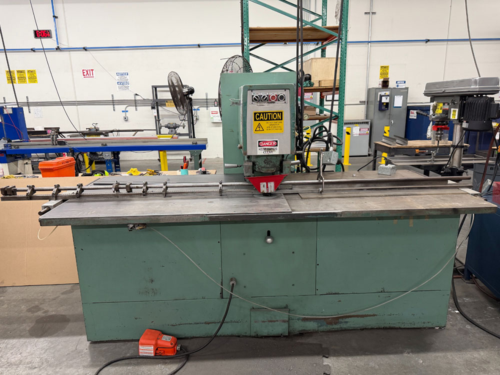 STRIPPIT SINGLE-END PUNCH PRESS, NO DATA PLATE-28