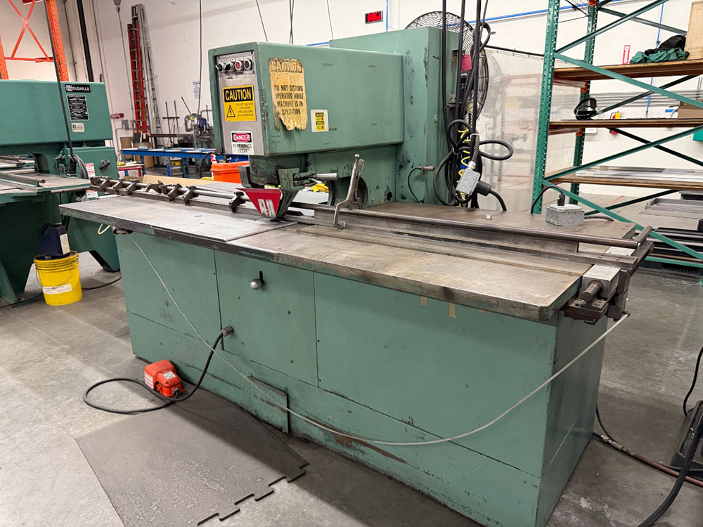 STRIPPIT SINGLE-END PUNCH PRESS, NO DATA PLATE-28