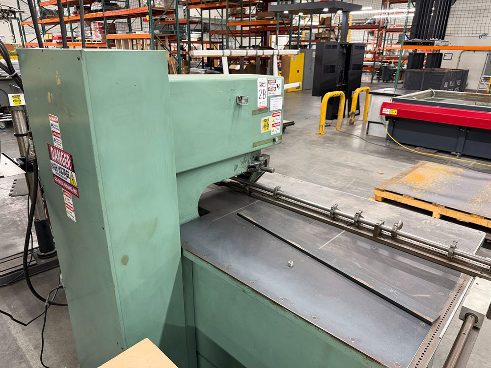 STRIPPIT SINGLE-END PUNCH PRESS, NO DATA PLATE-28